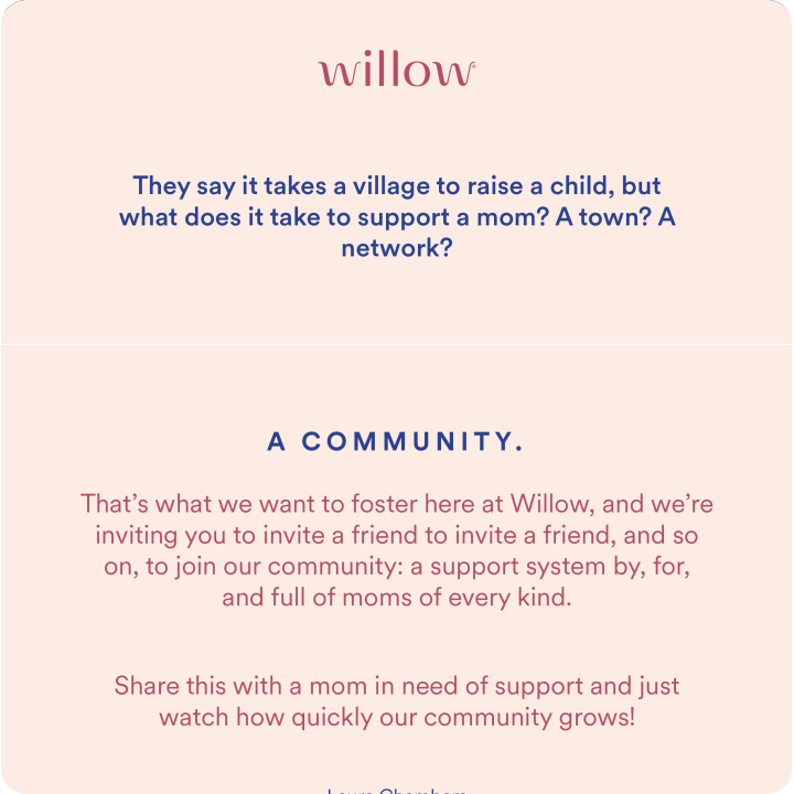 WIllow email scrolling