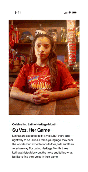 App thread scrolling