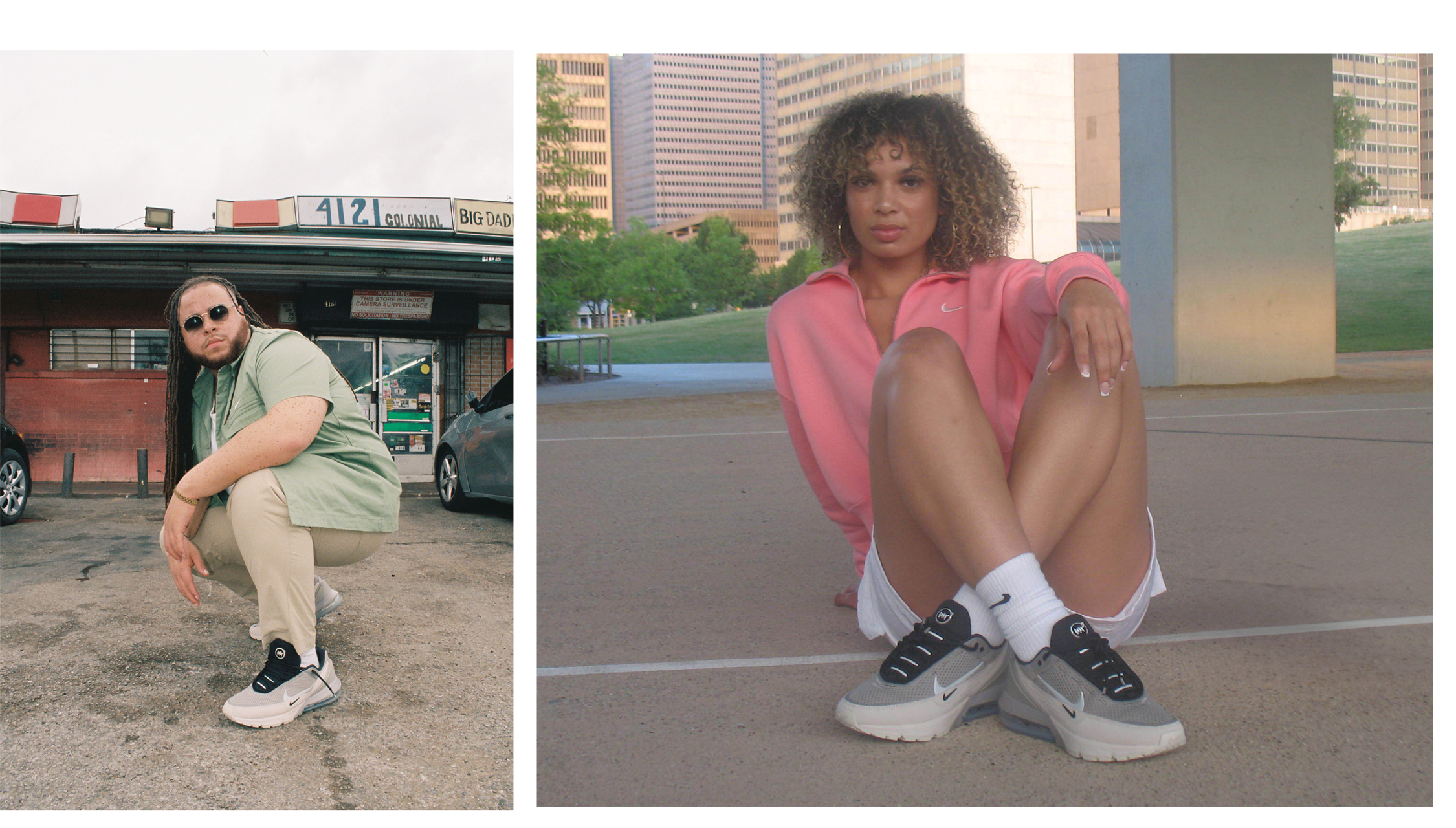 Man and Woman wearing Nike Air Max