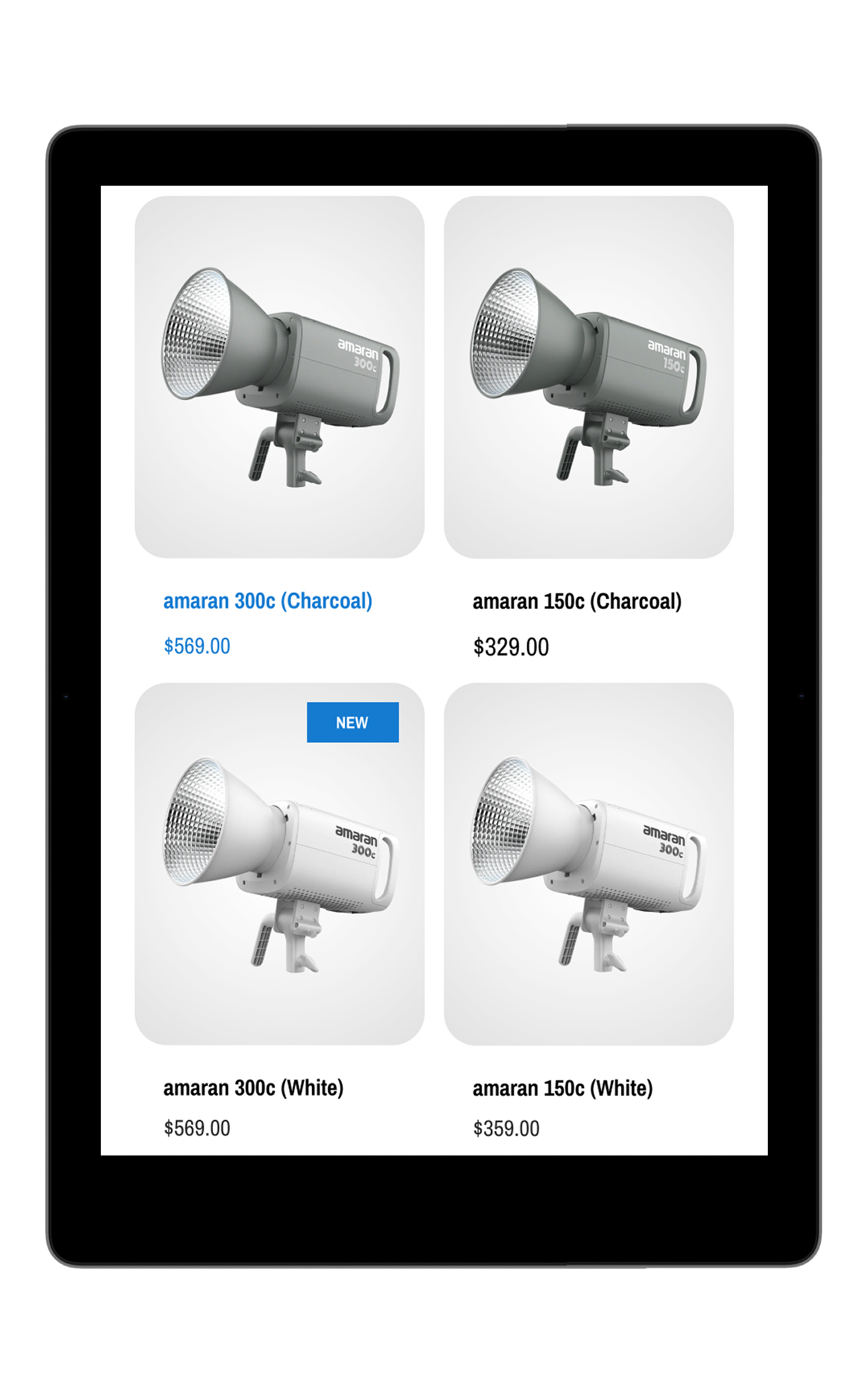 Amaran product page