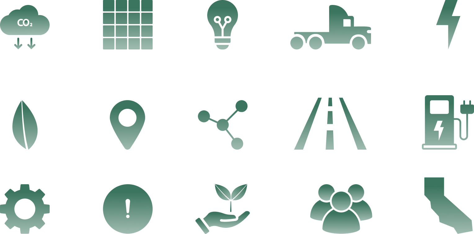 WattEv icons in green gradient