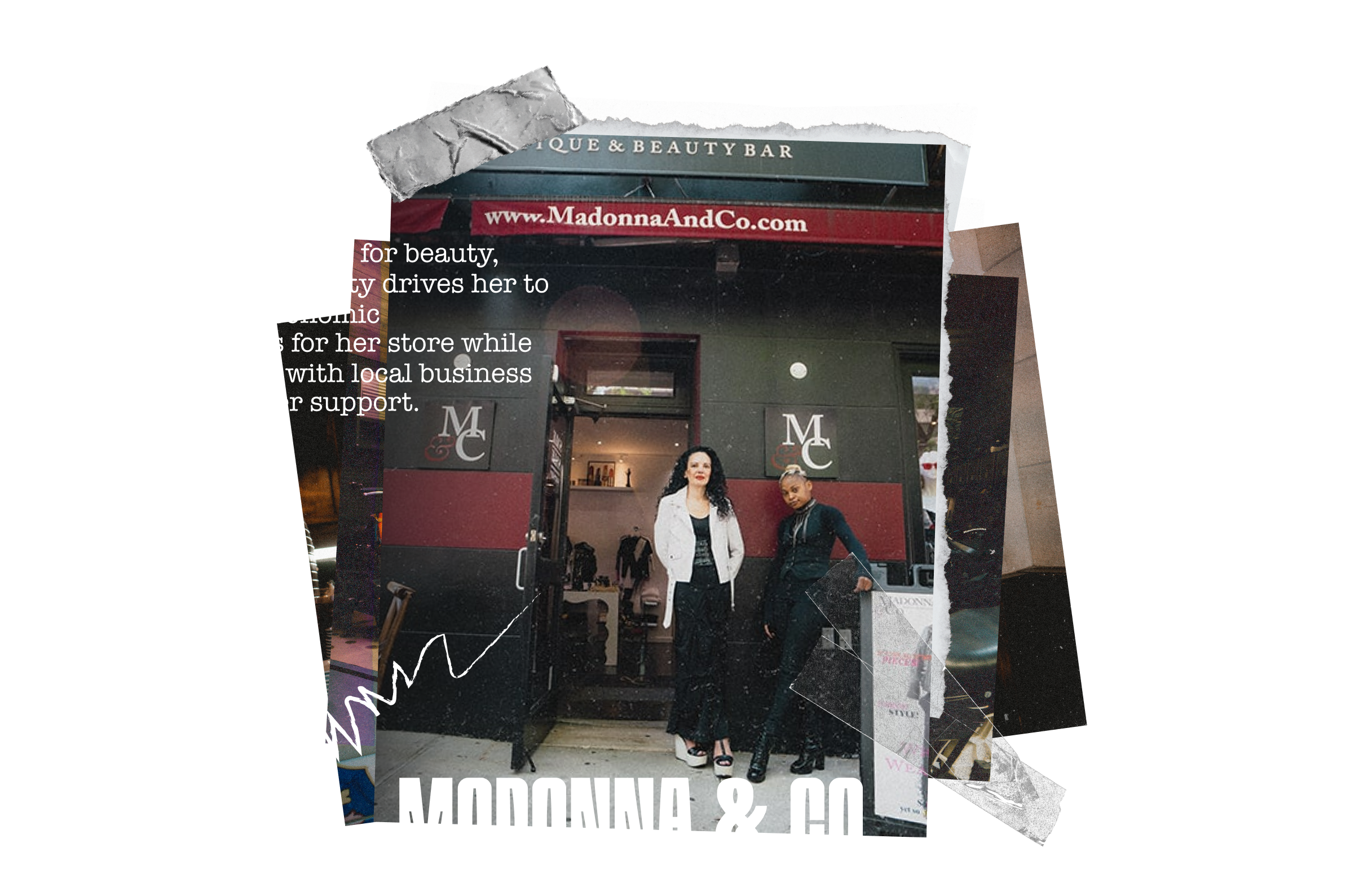 Madonna and Co Collage