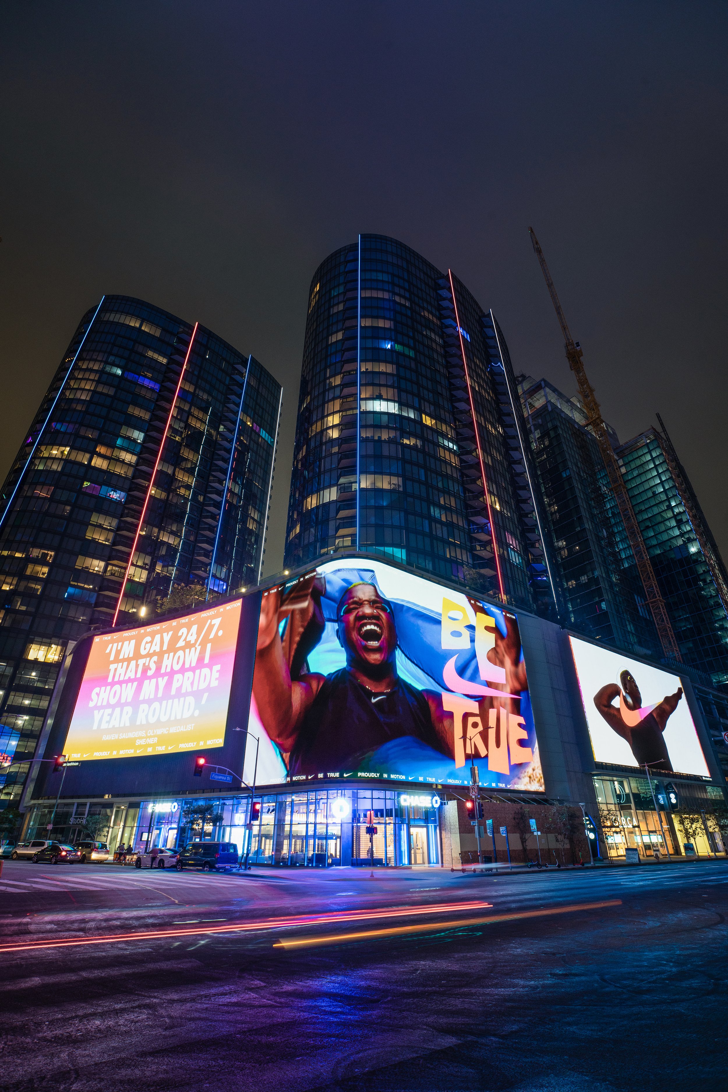 Out of home image of Raven Saunders