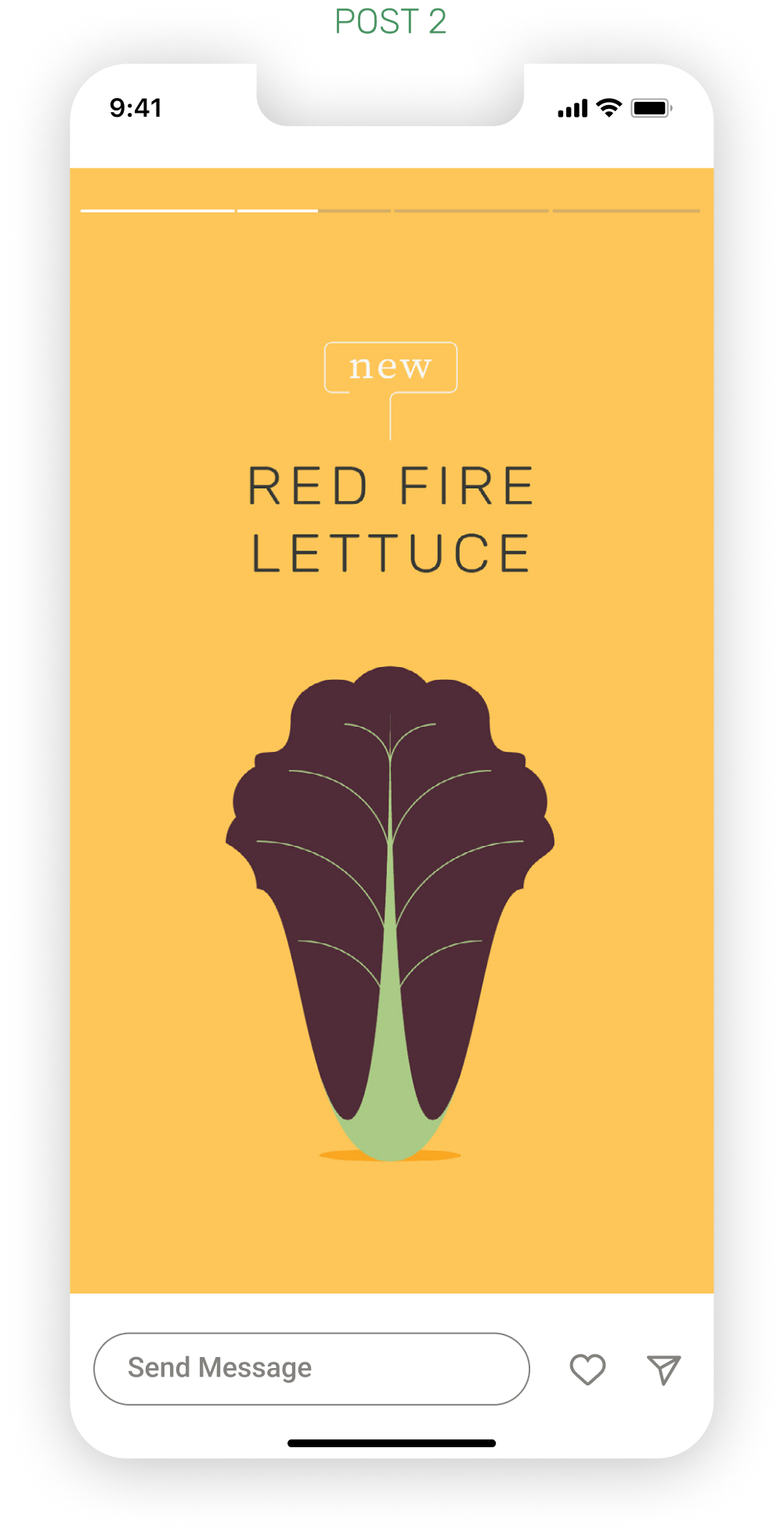 Story for Lettuce Grow that says "Red FIre Lettuce"