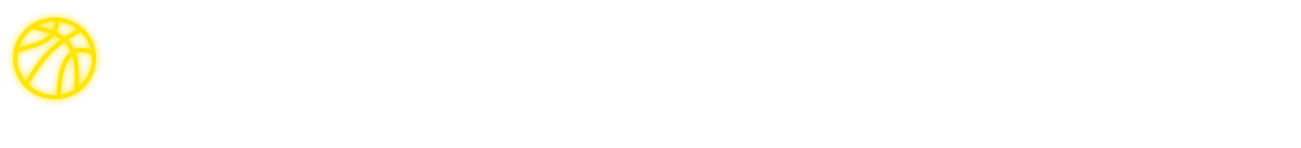 Text that reads "Feel what it's like to shoot hoops on a NBA court."