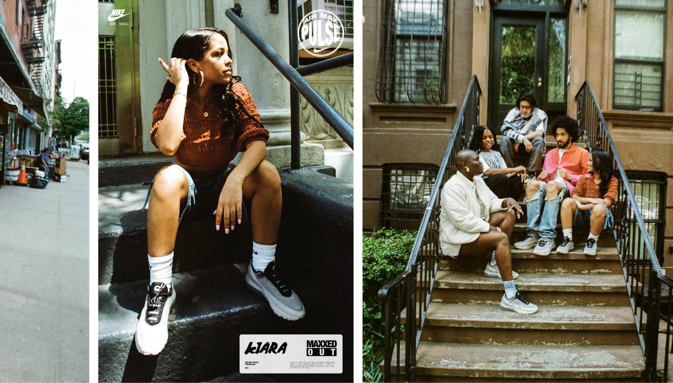 Nike Maxxed out Carousel of Women and a Men