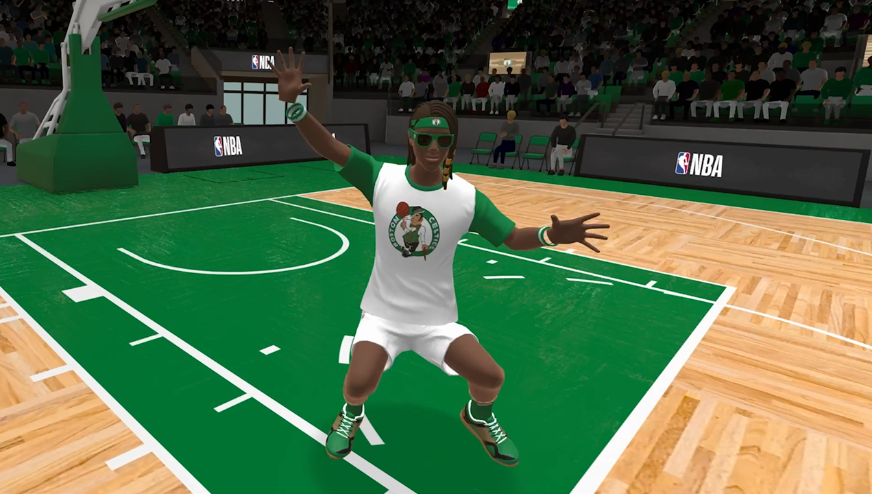 Basketball player from Gym Class game