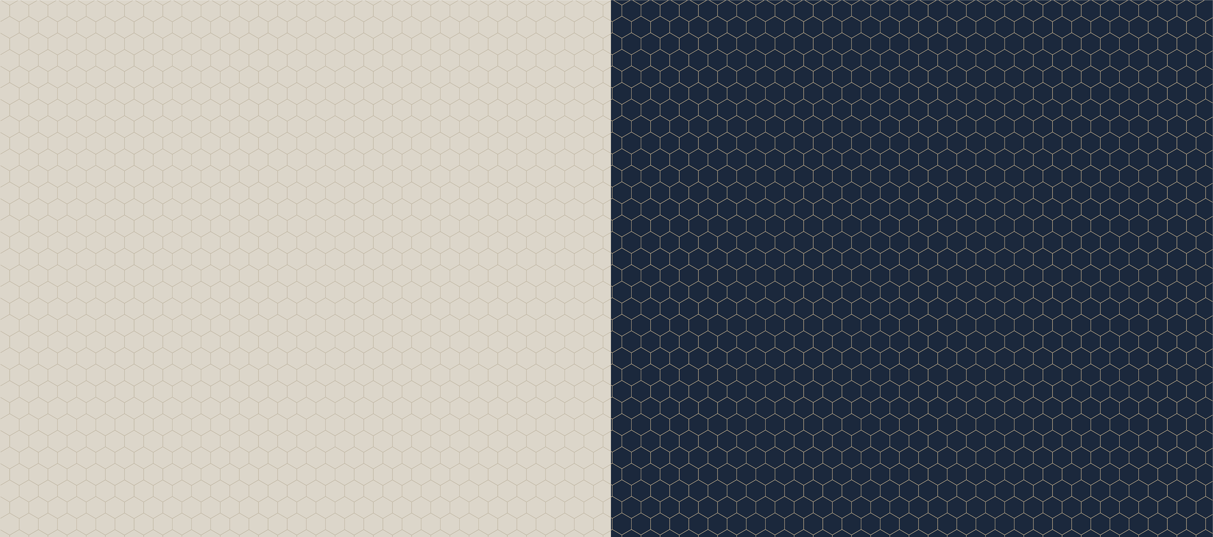 The hexagon patterns are modeled after the floors found in jazz bars.