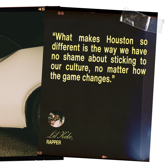 film strip of LIl Keke's quote