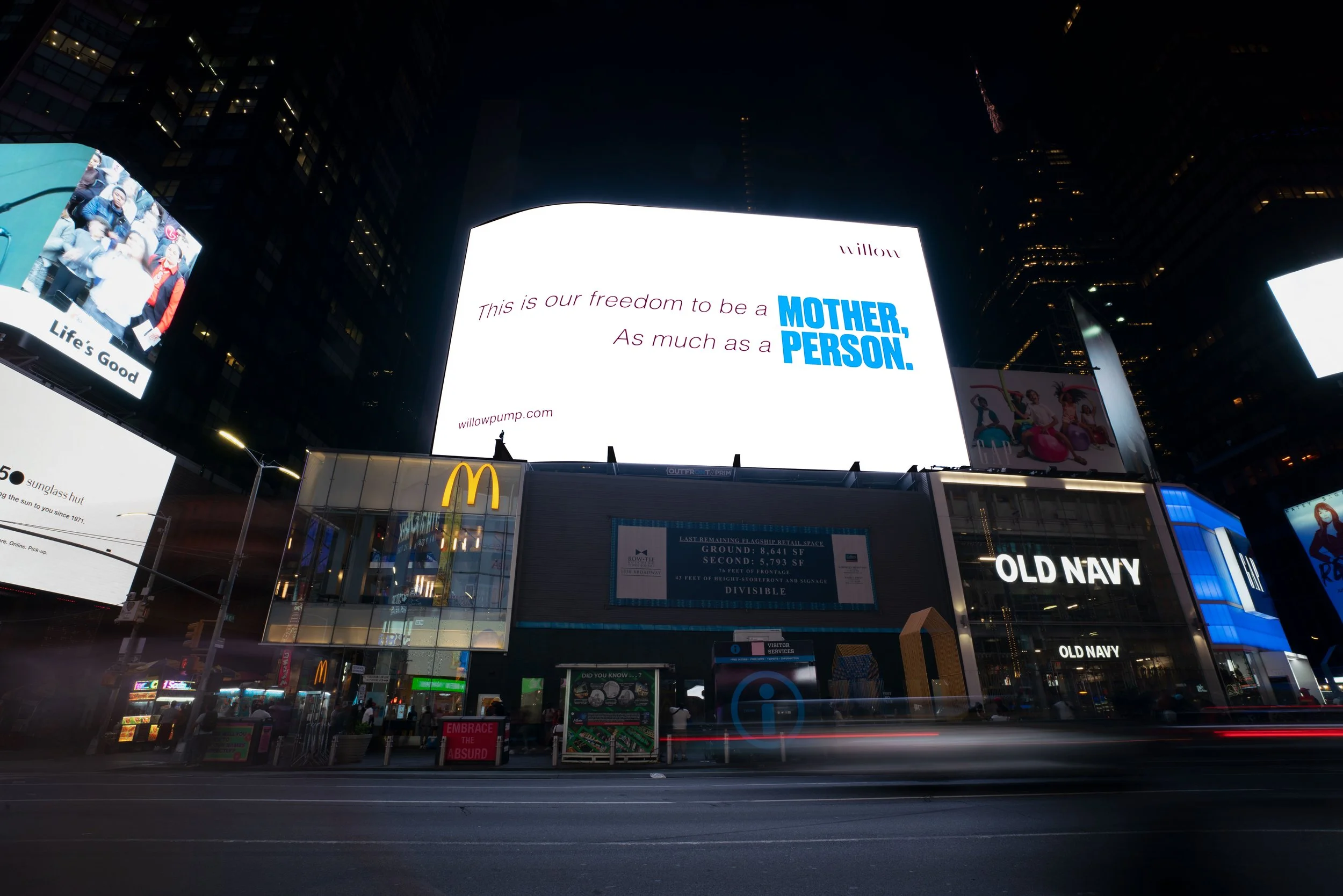 Out of home for Willow 