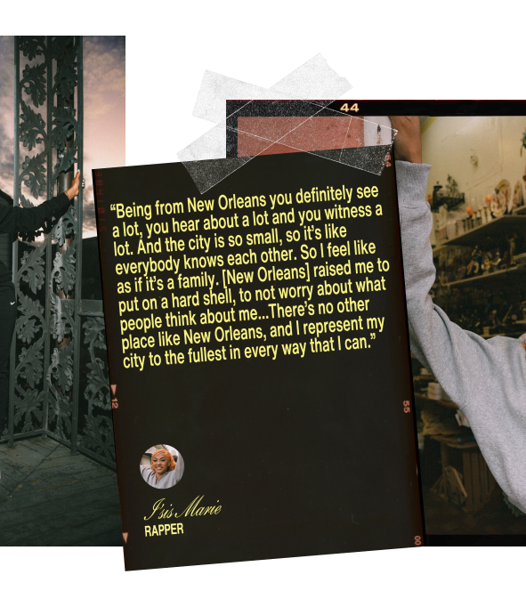 film strip of I'sis Marie quote