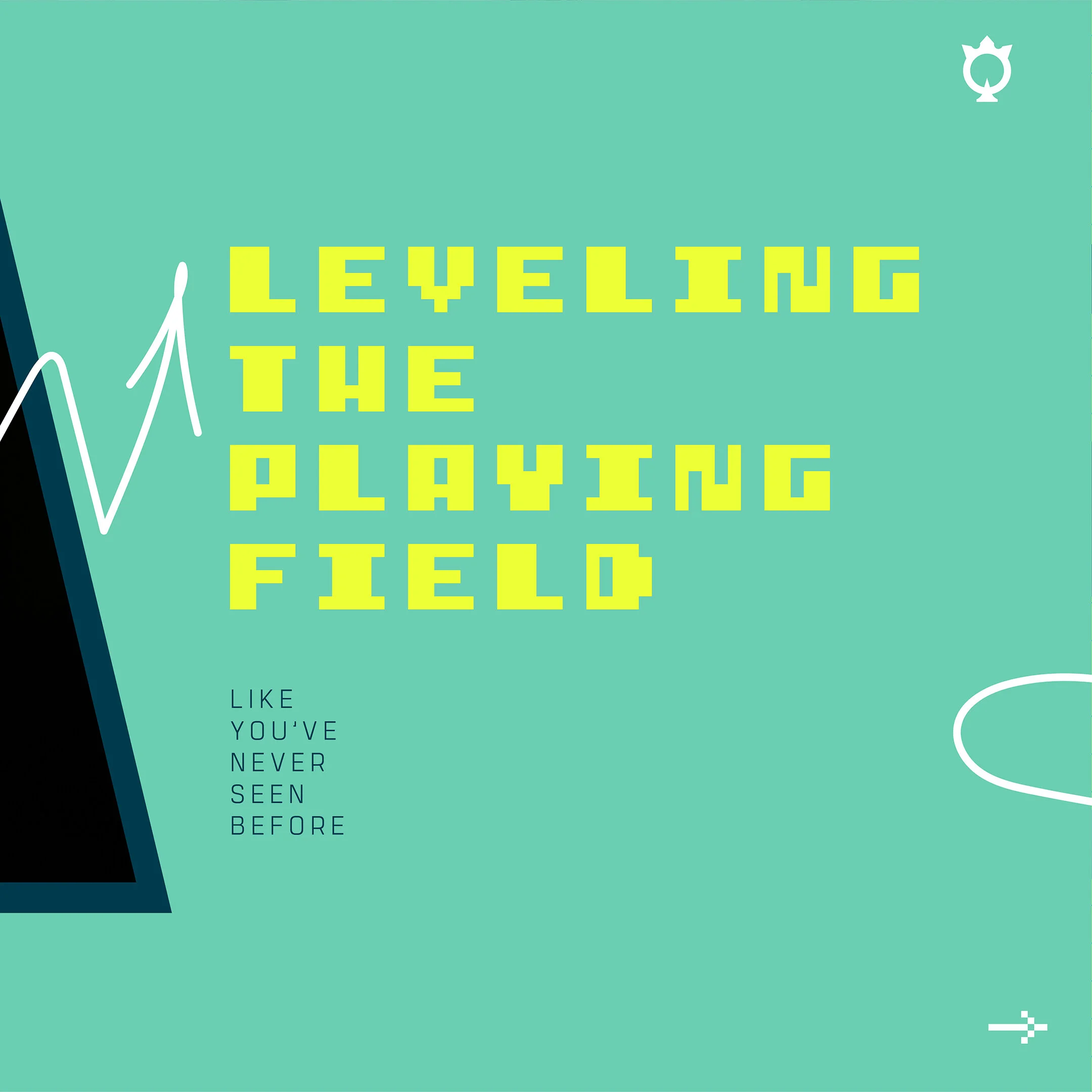 Instagram post that reads "Leveling the playing field"