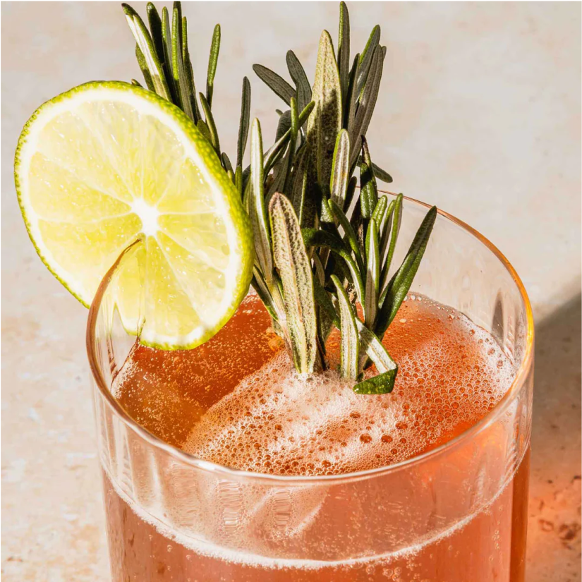 Close up of margarita in glass