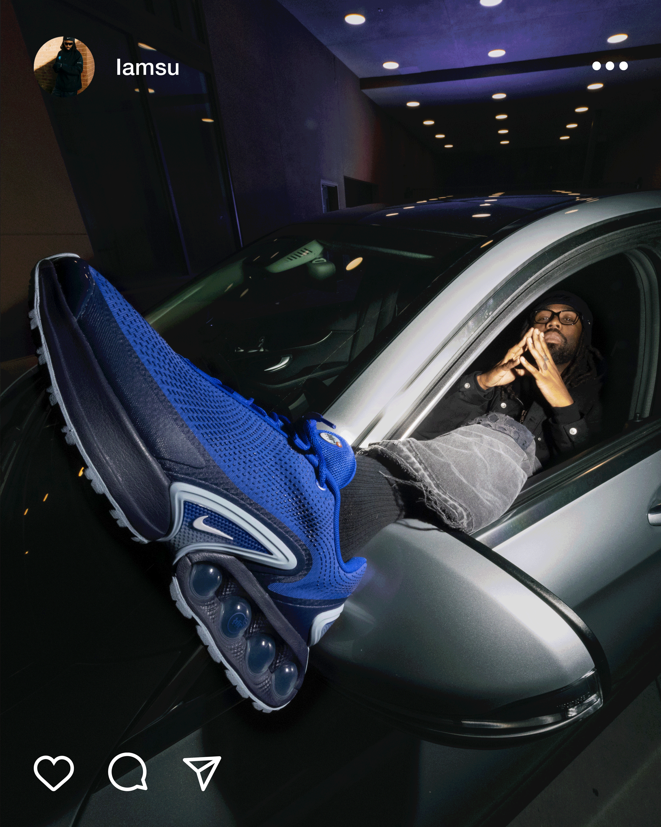 IAMSU Instagram social mockup