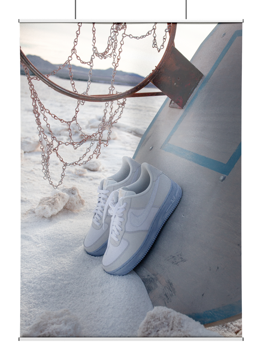 Banner mock up of shoes