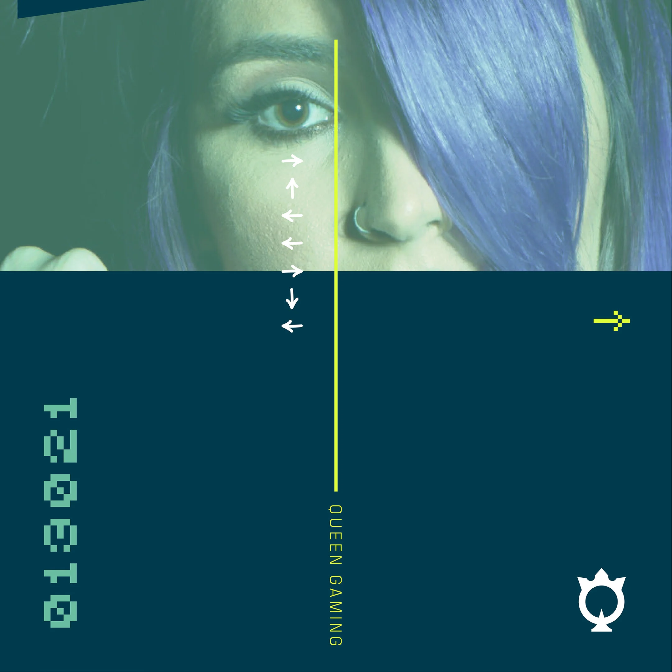 Instagram post with number graphics