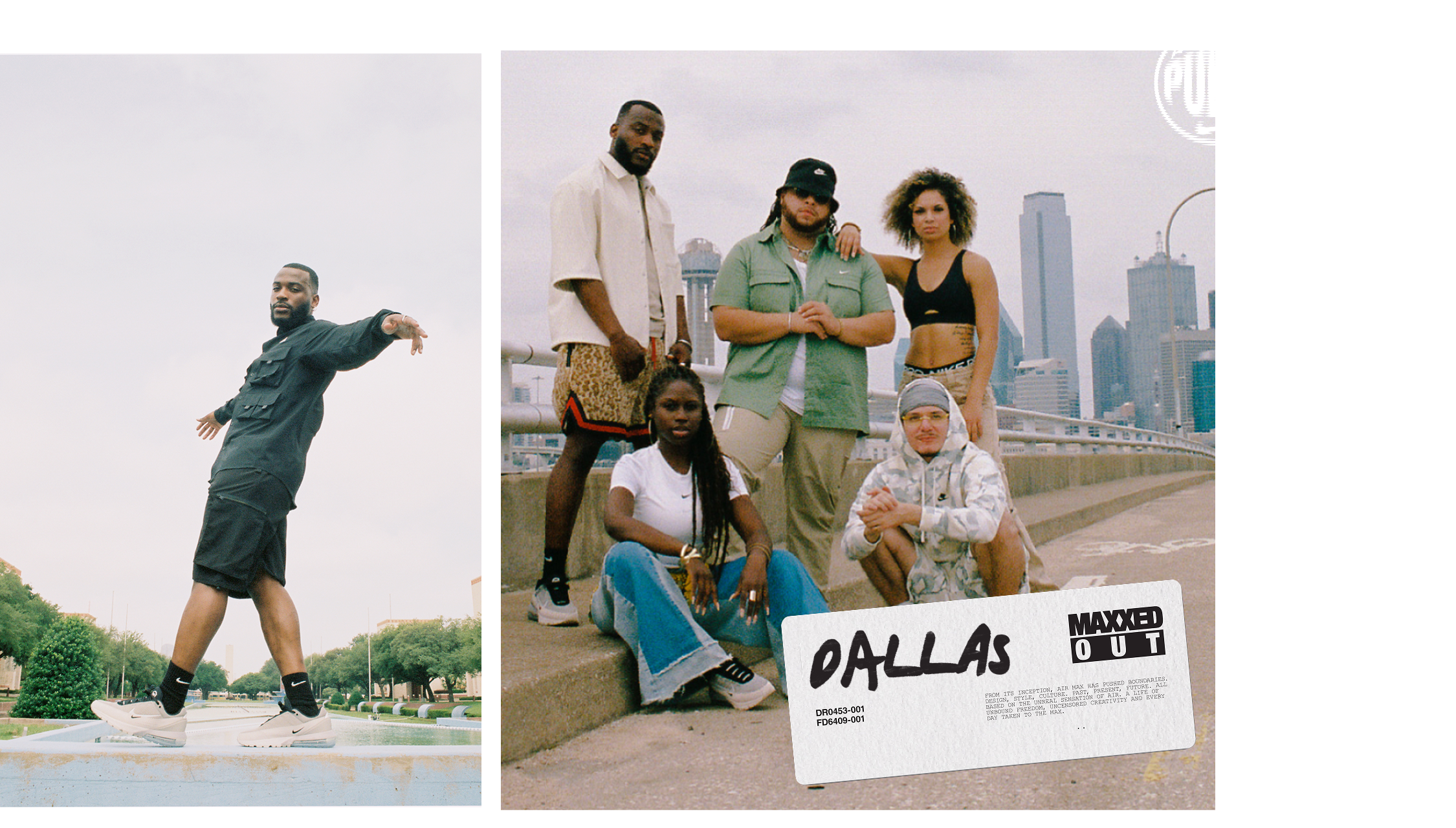 People wearing Nike Air Max in Dallas