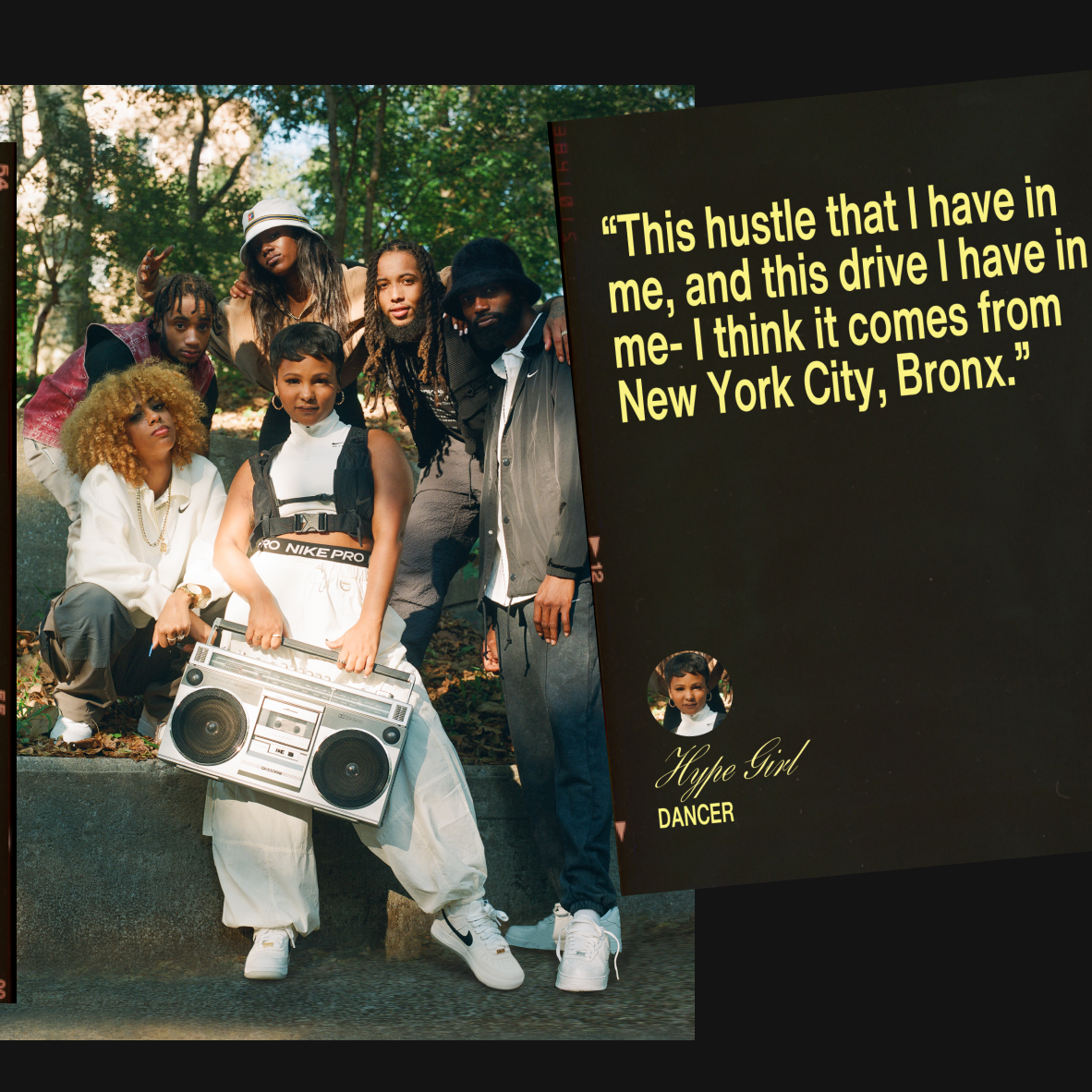 film strip of Hype Girl