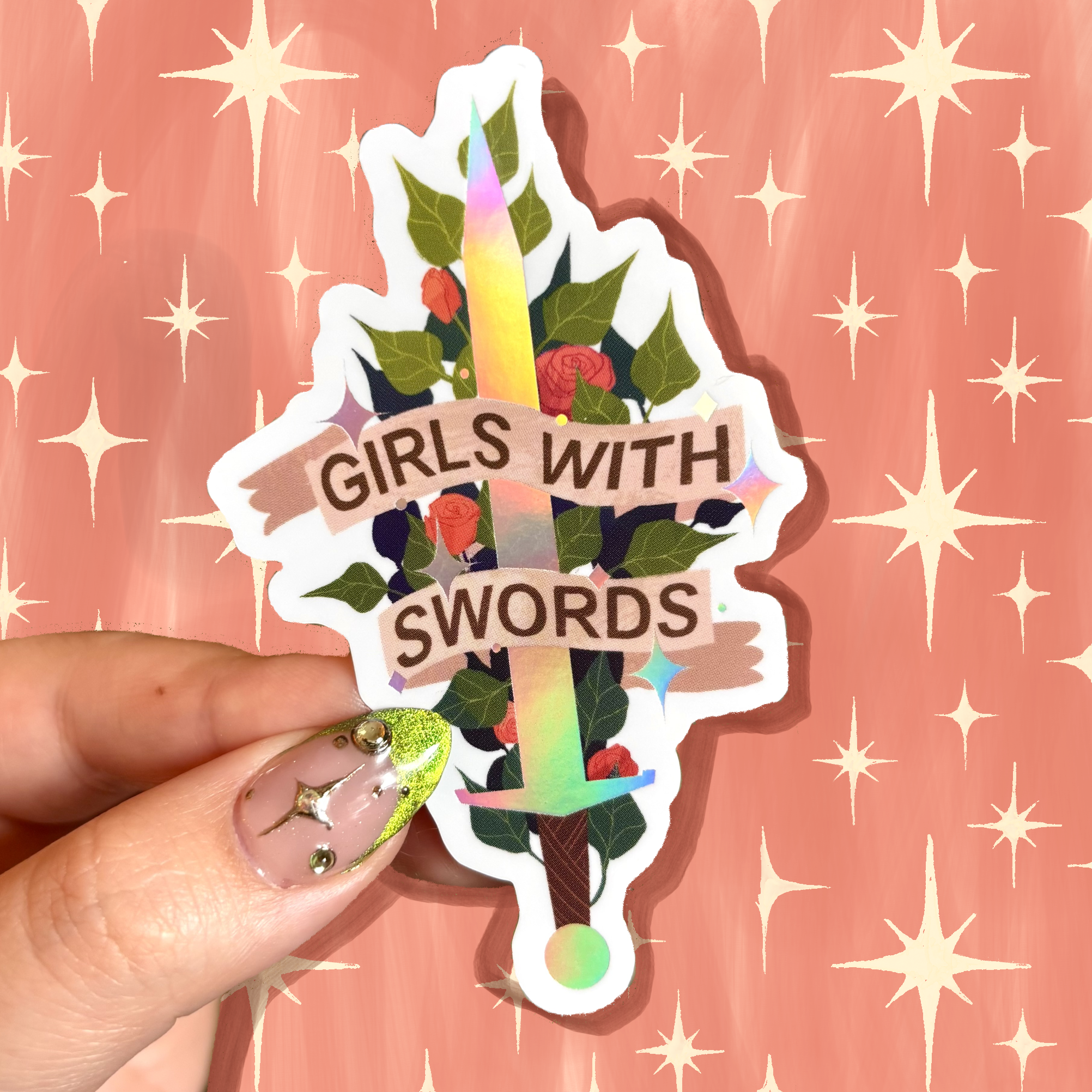 Girls With Swords Sticker