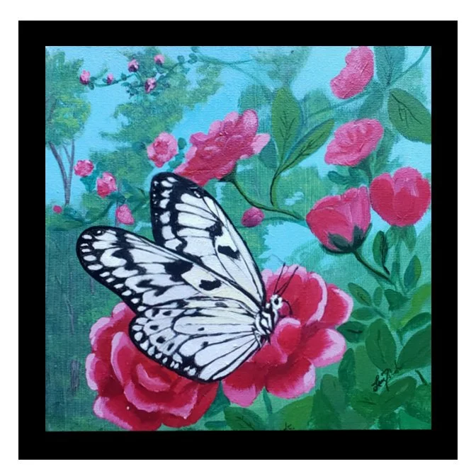 Rice Paper and Roses