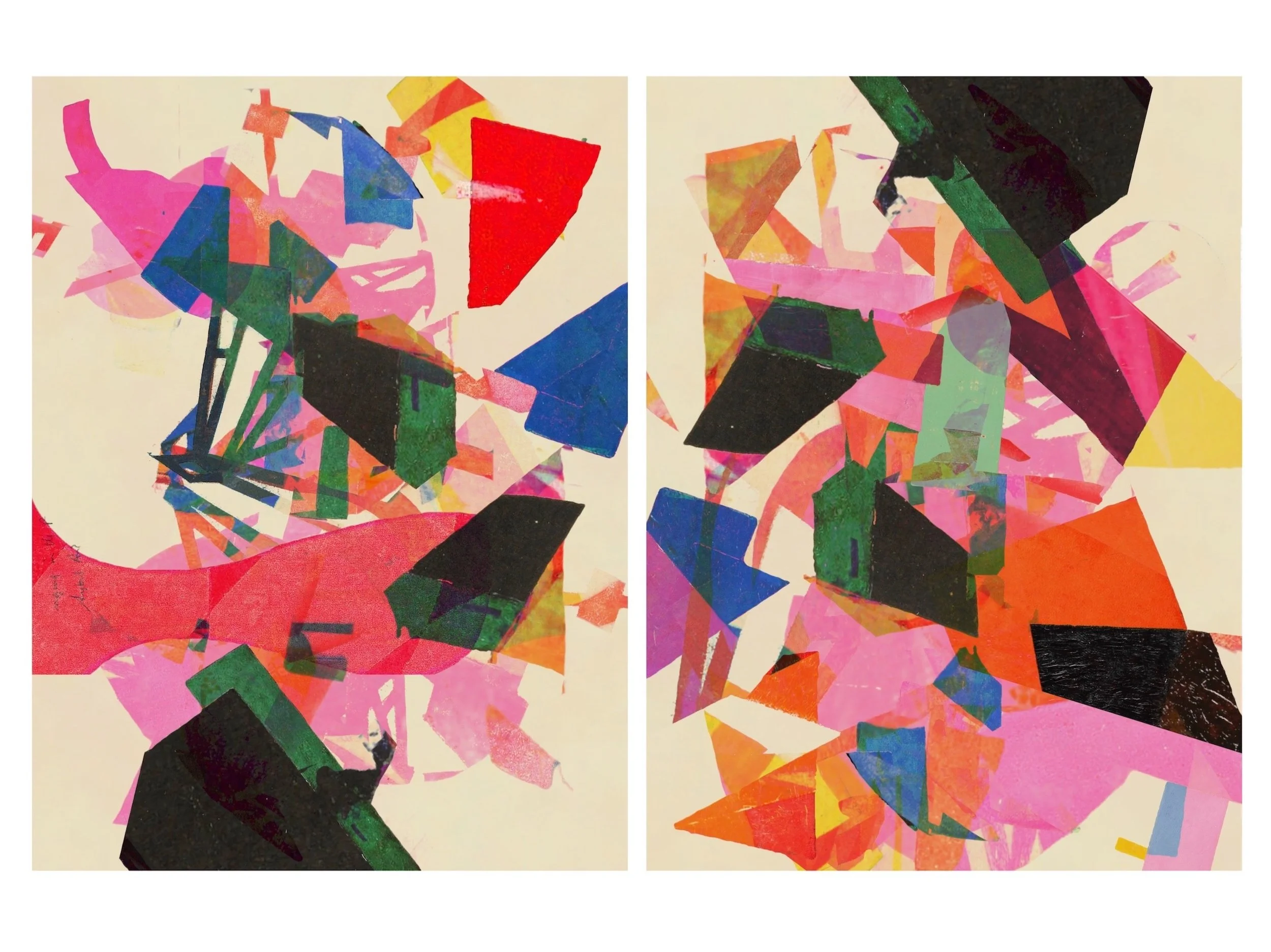 You Say Potato I Say Tornado  digital collage diptych   contact for price