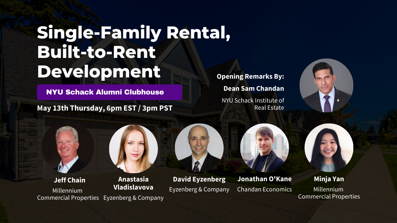 049. Single Family Rental - NYU Alumni Panel