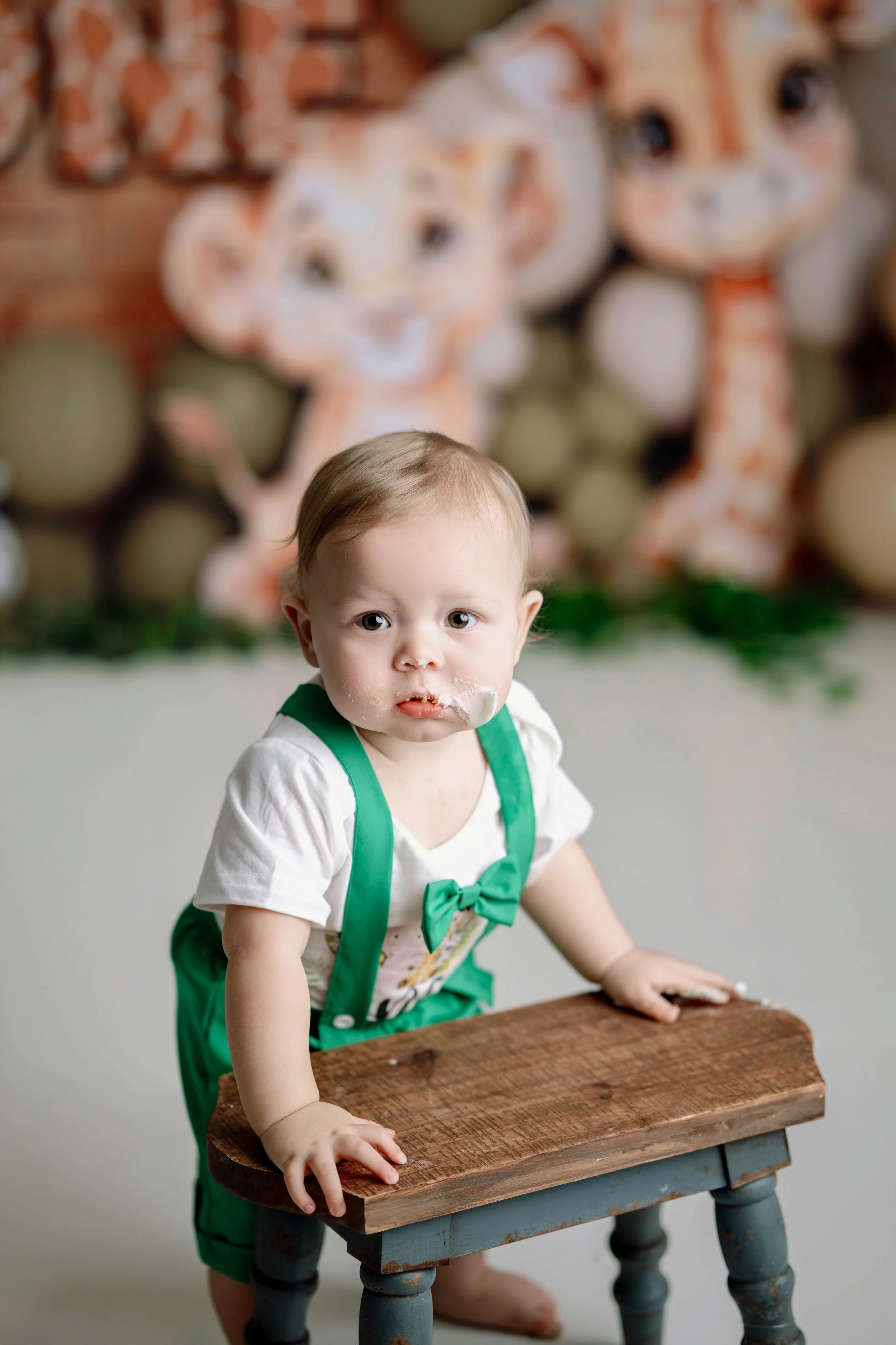 studio cake smash photographer in syracuse ny
