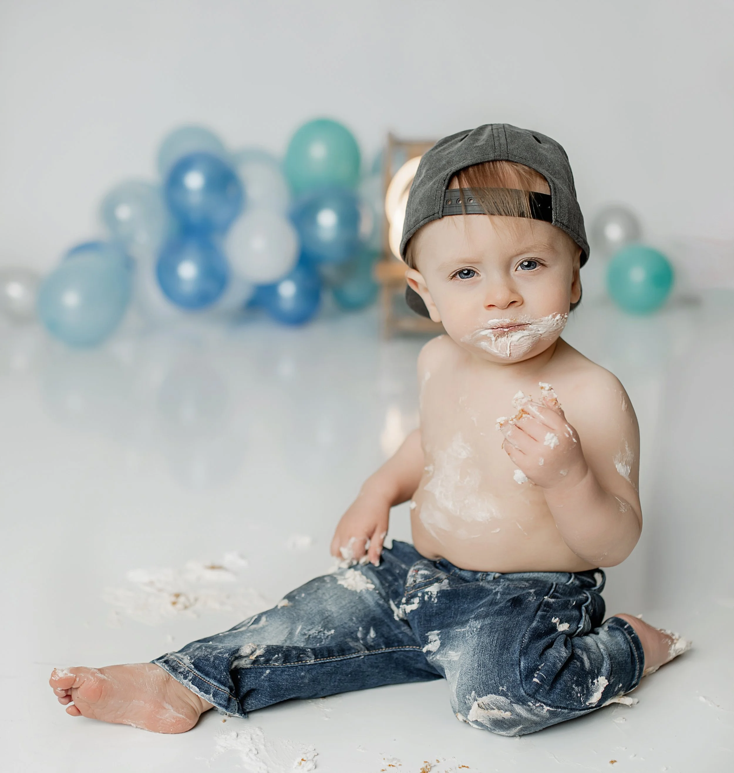 cake smash photos in syracuse ny
