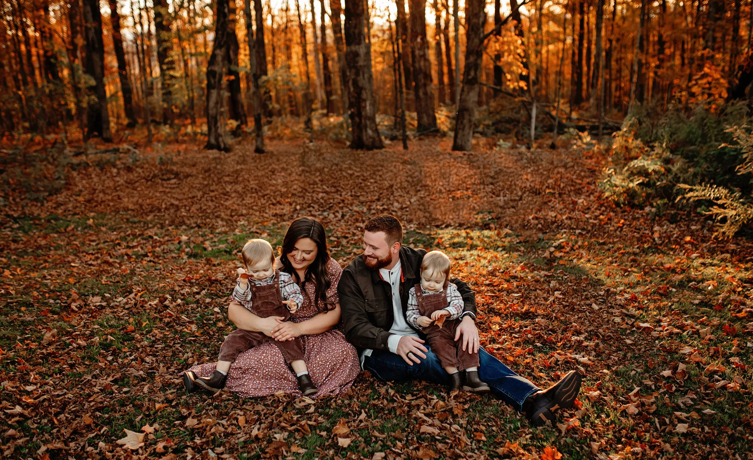 fall family photos in syracuse