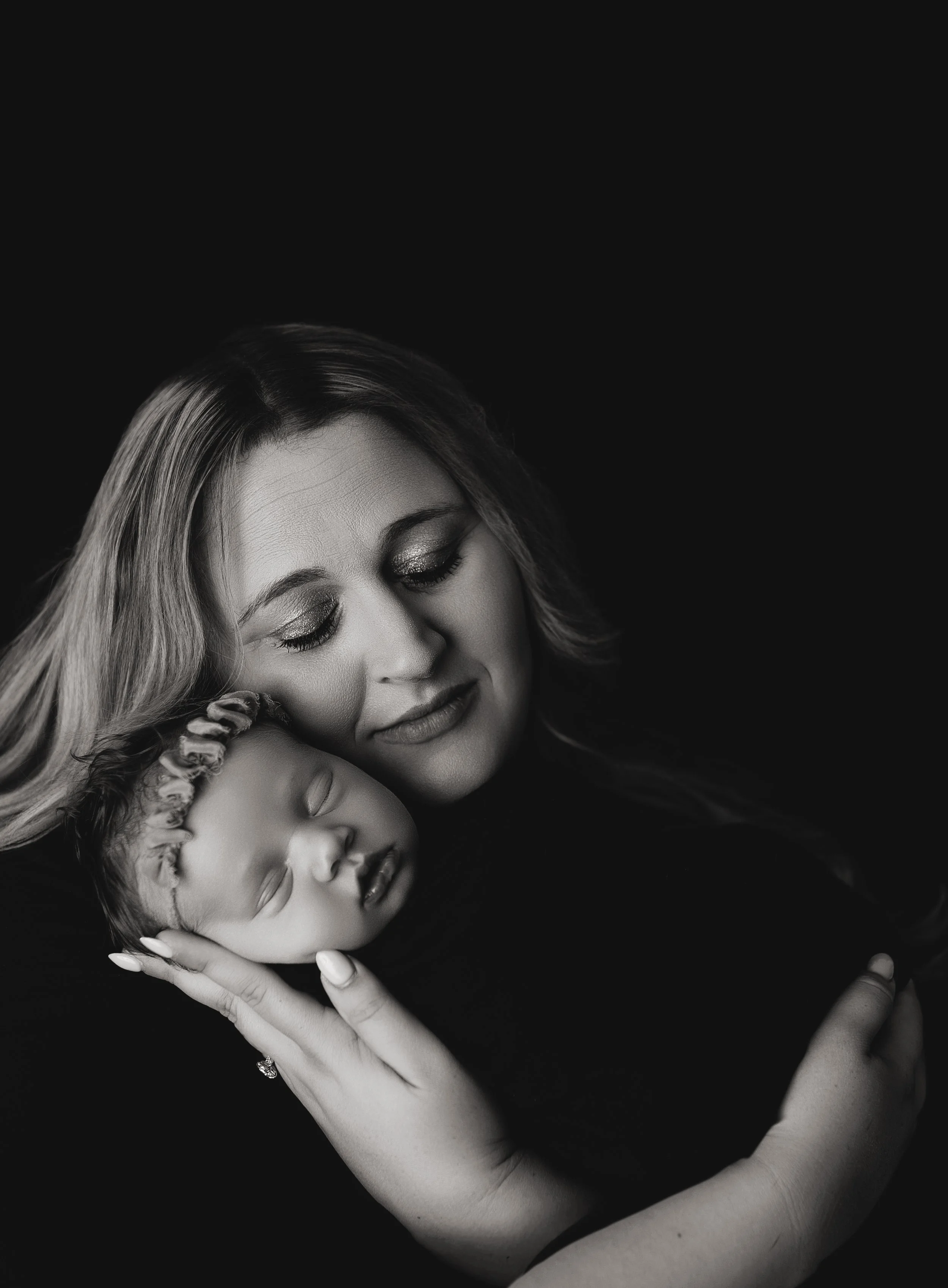 newborn with mom cny