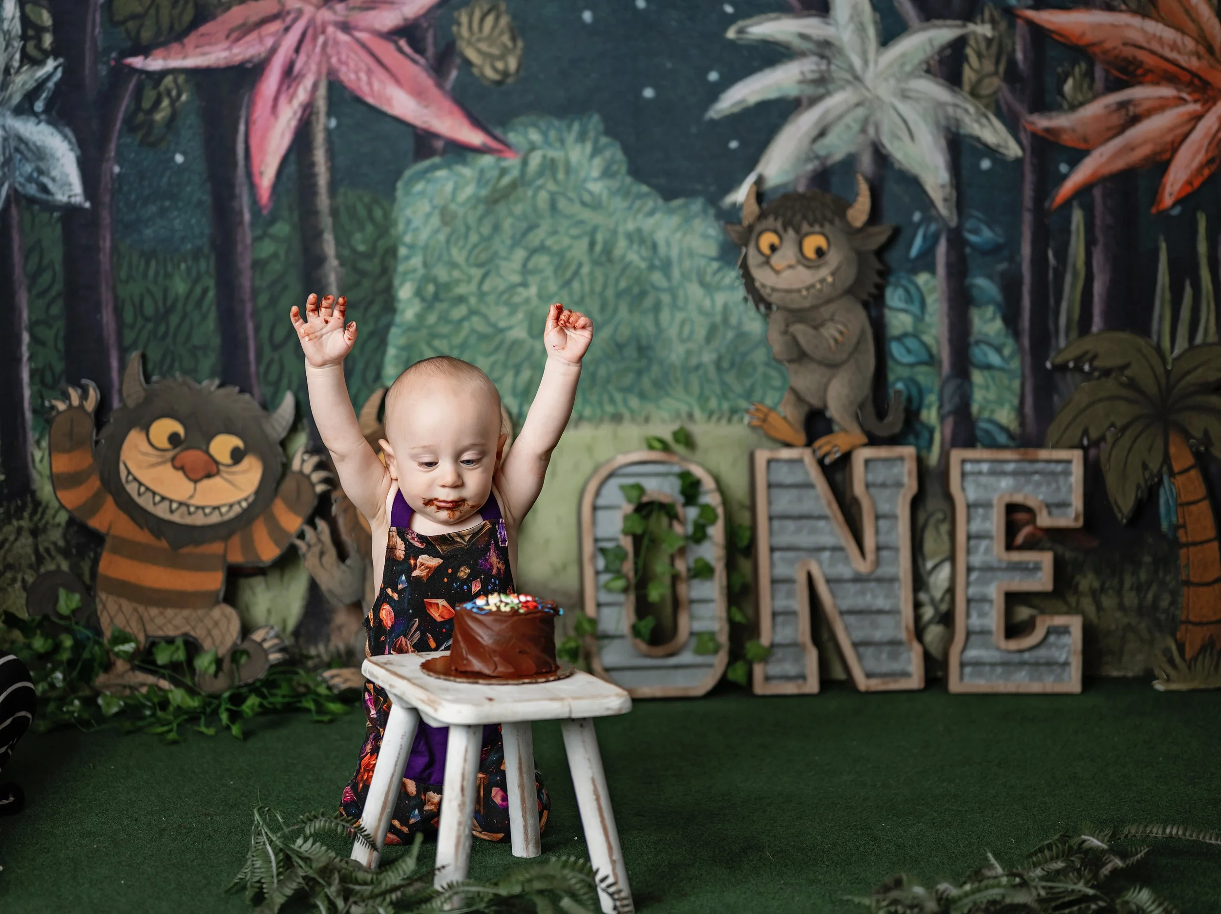 First birthday cake smash in Syracuse NY