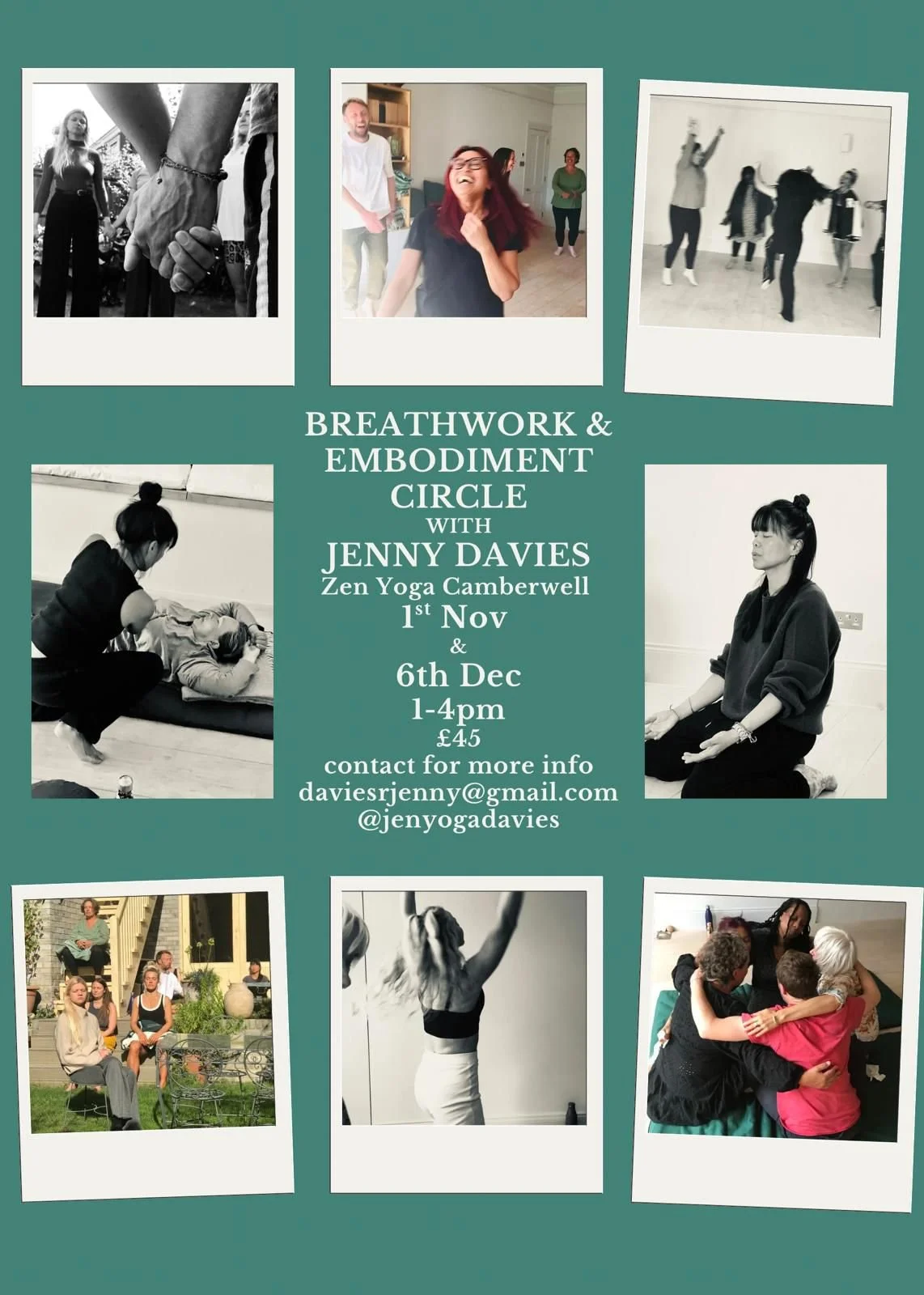 Breathwork & Embodiment Circle -With Jenny