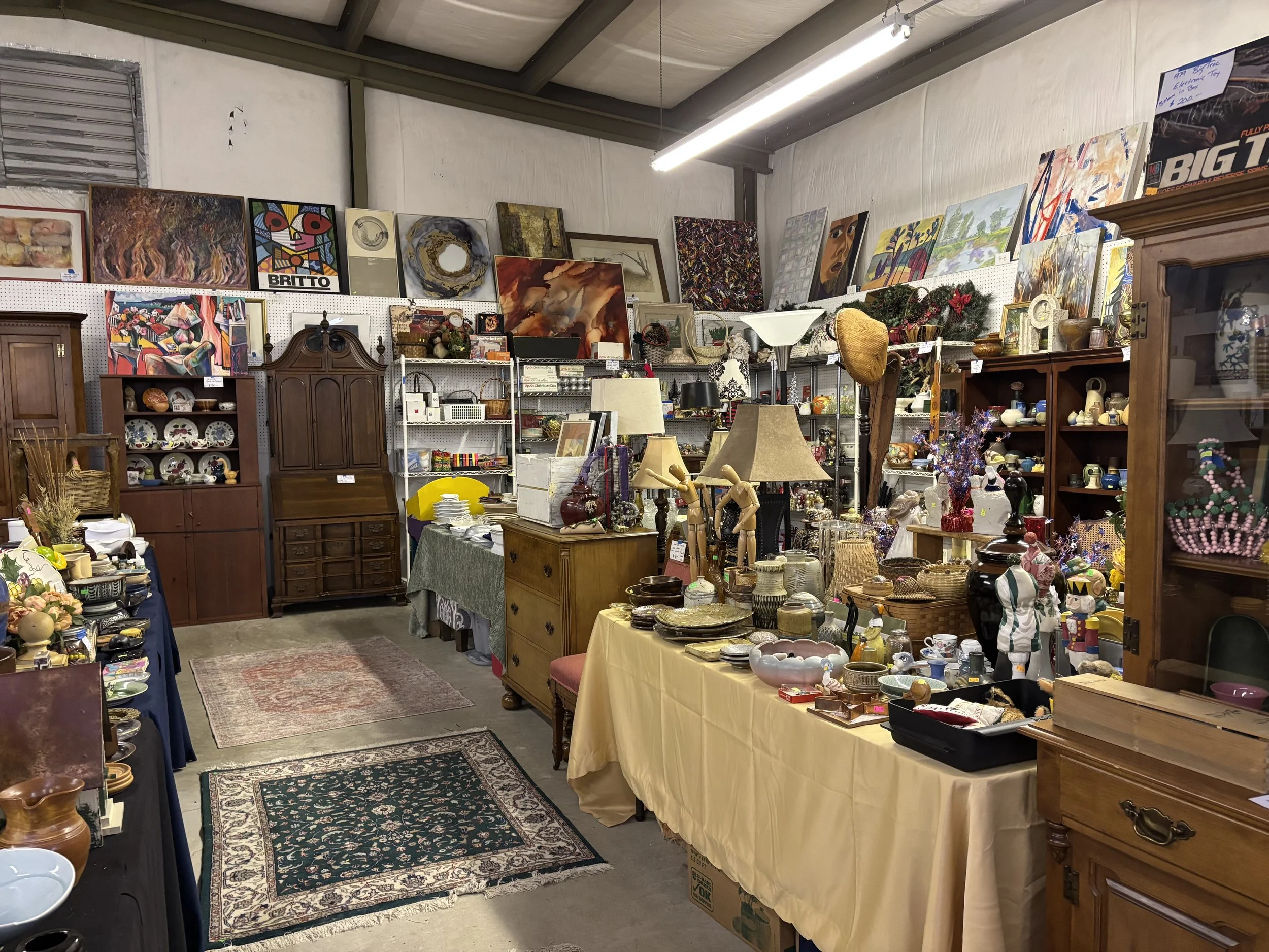 Warehouse Estate Sale Featuring Listed Artists, Furniture, Art/Craft Items and More