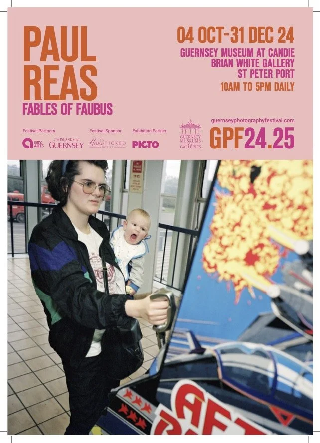 In 2024 my retrospective exhibition, 'Fables of Faubus' opened at the Guernsey Museum as a part of the Guernsey Photography Festival. 