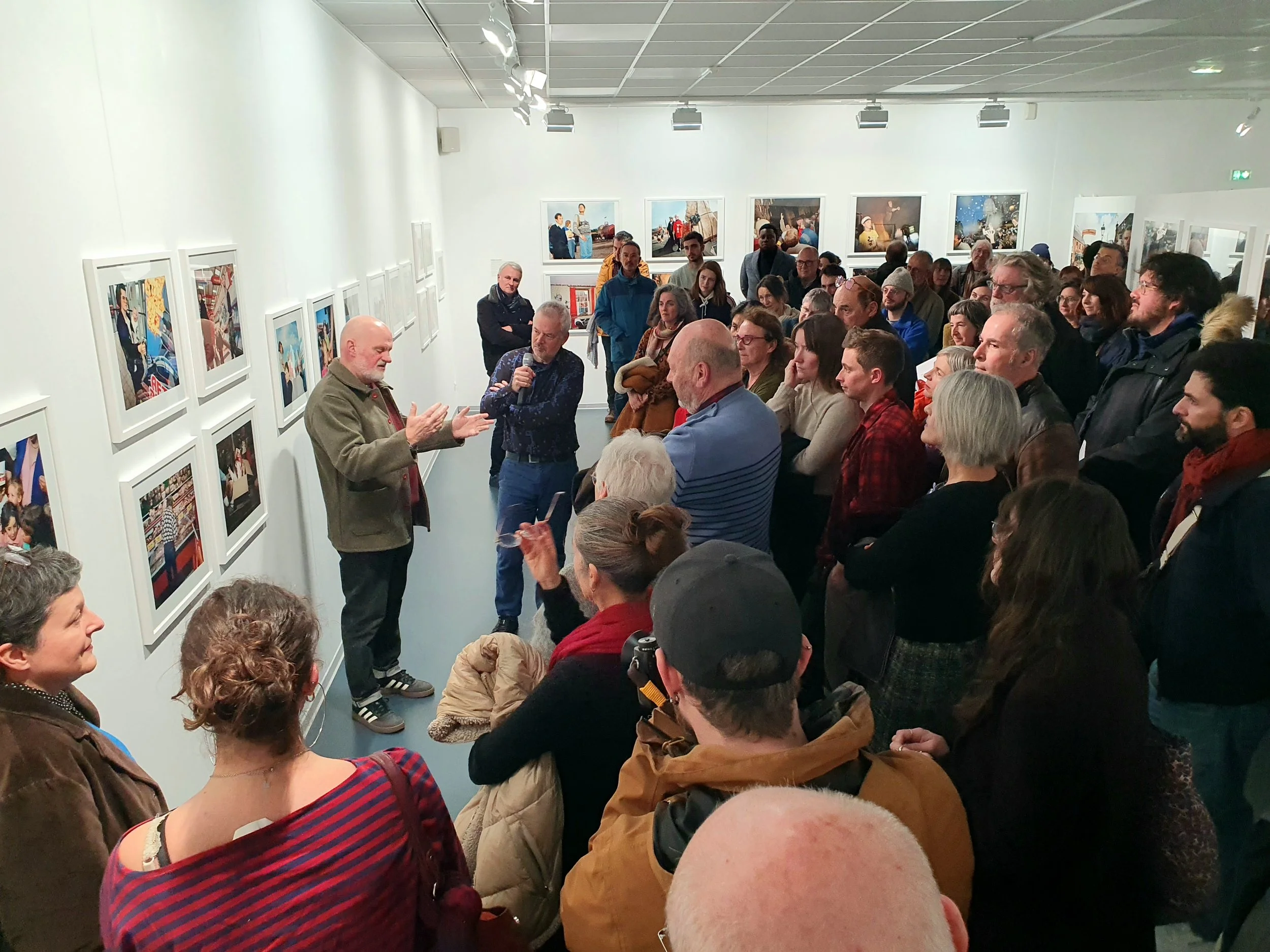 It opened at Galerie Le Carre D'art in Rennes and was curated by Francois Boucard.