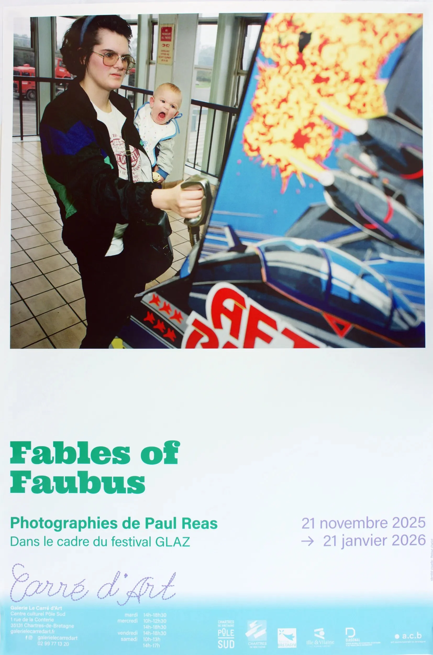 In November 2025 my retrospective exhibition, 'Fables of Faubus' began a French tour.