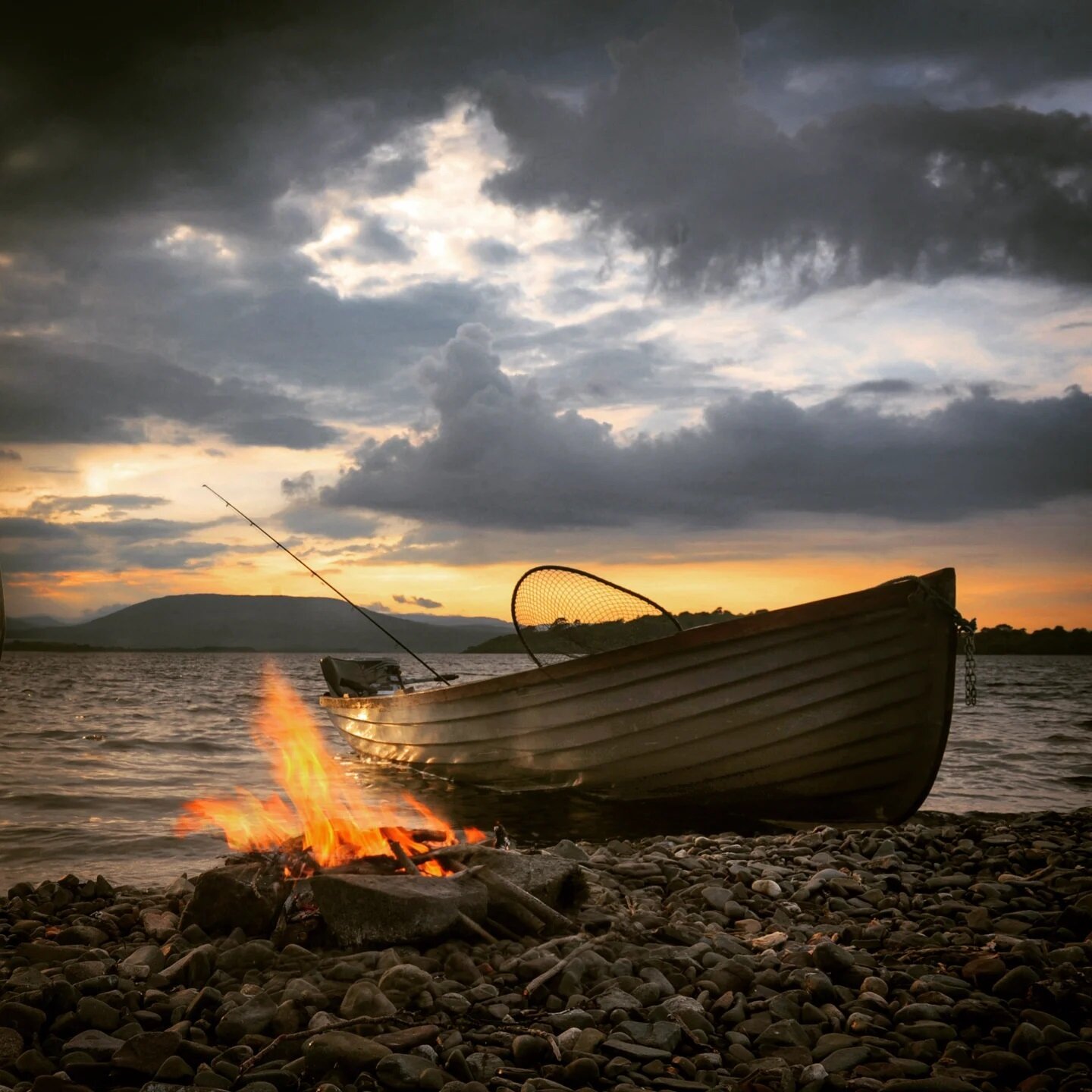 Lough Corrib sunset.

As it's a year since I launched the podcast, tomorrow's episode is special to me.
Every week I get messages asking to hear more about Corrib Ferox.
So this episode I tell my story of my Corrib record trout.

Tune in tomorrow, ep