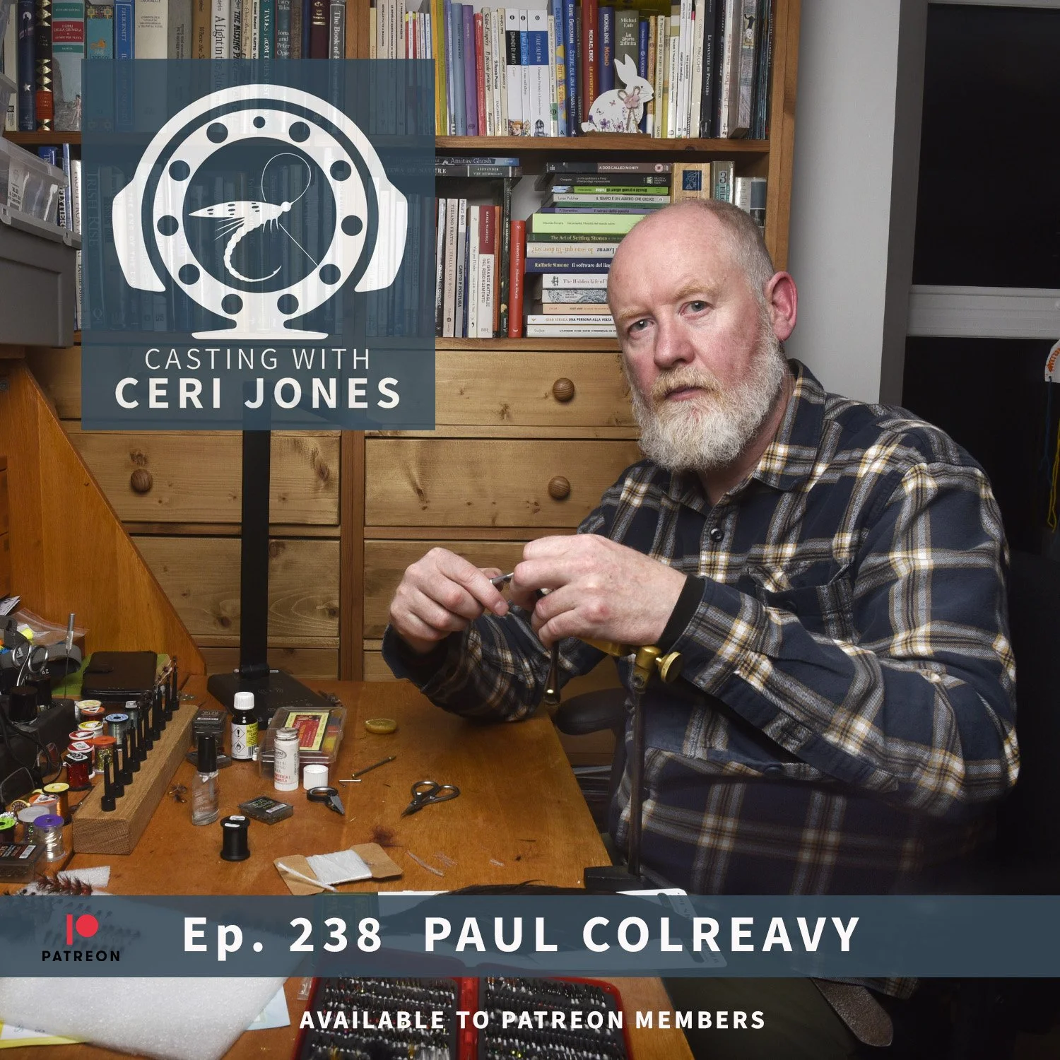 Casting With Ceri Jones : Ep. 238  Paul Colreavy