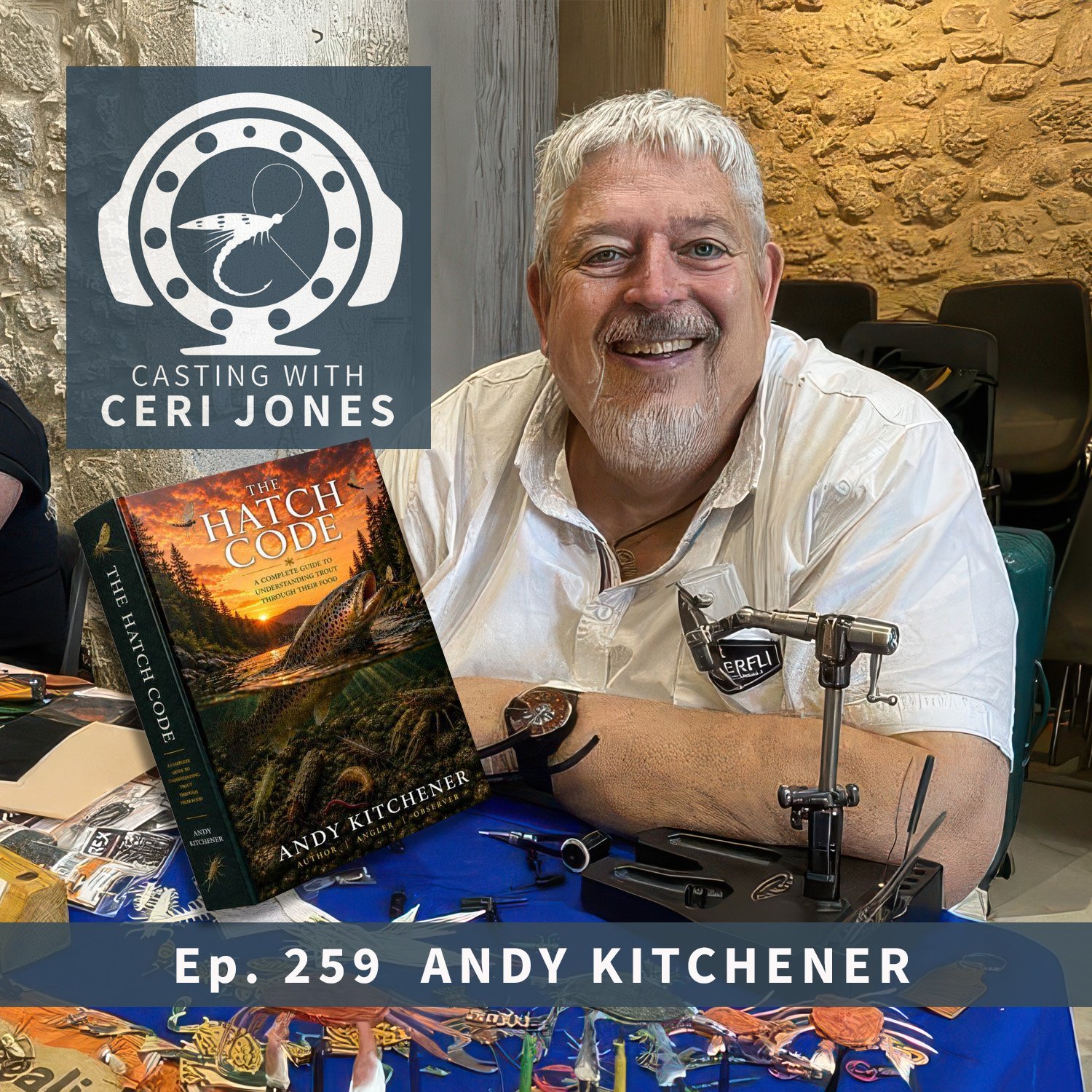 Casting With Ceri Jones  Episode 259  Andy Kitchener
