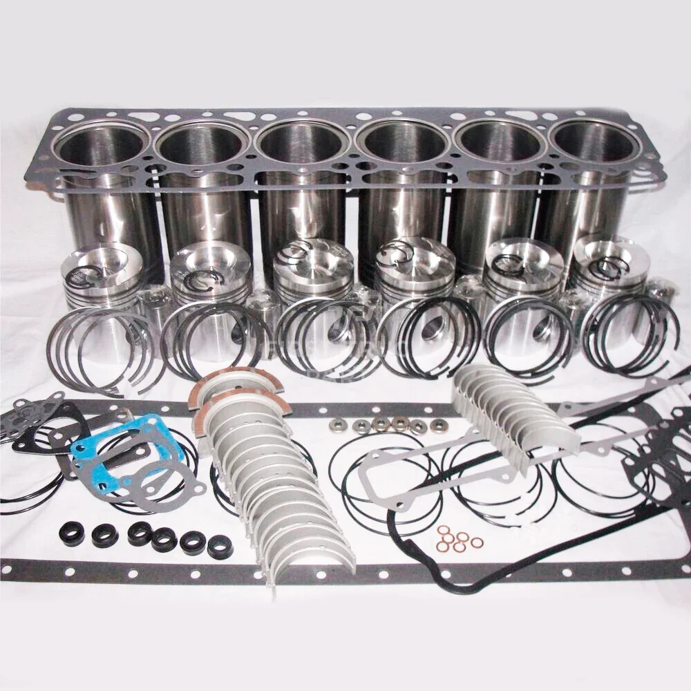 PAI Industries in-frame rebuild kit for heavy-duty diesel engines — includes pistons, liners, rings, gaskets, seals, and hardware for Caterpillar, Cummins, and Detroit Diesel applications. Premium aftermarket components designed for reliability and l
