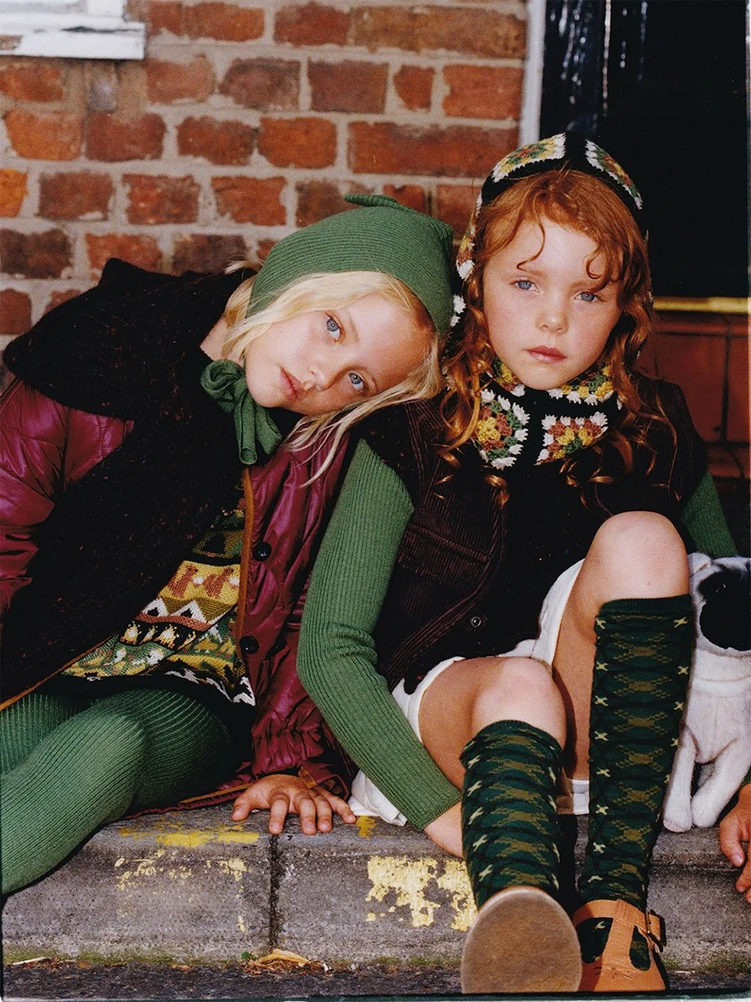 NO NEED TO RUSH THE MAGIC 
A slow fashion story for issue 15 of 
The incredible @scimparello_magazine 
#photo @emmawrightphotography 
#styling @hollymoluluo_stylist 
#models Edie @rayandrobin 
Ivy @bruceandbrown 
#handprints made at @comethroughlab