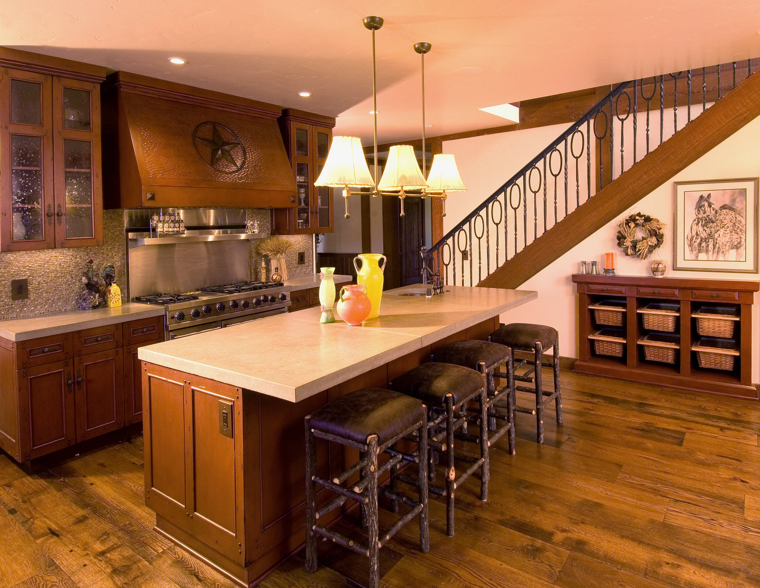 Ranch in Aptos California — FERRARAS INTERIOR DESIGN