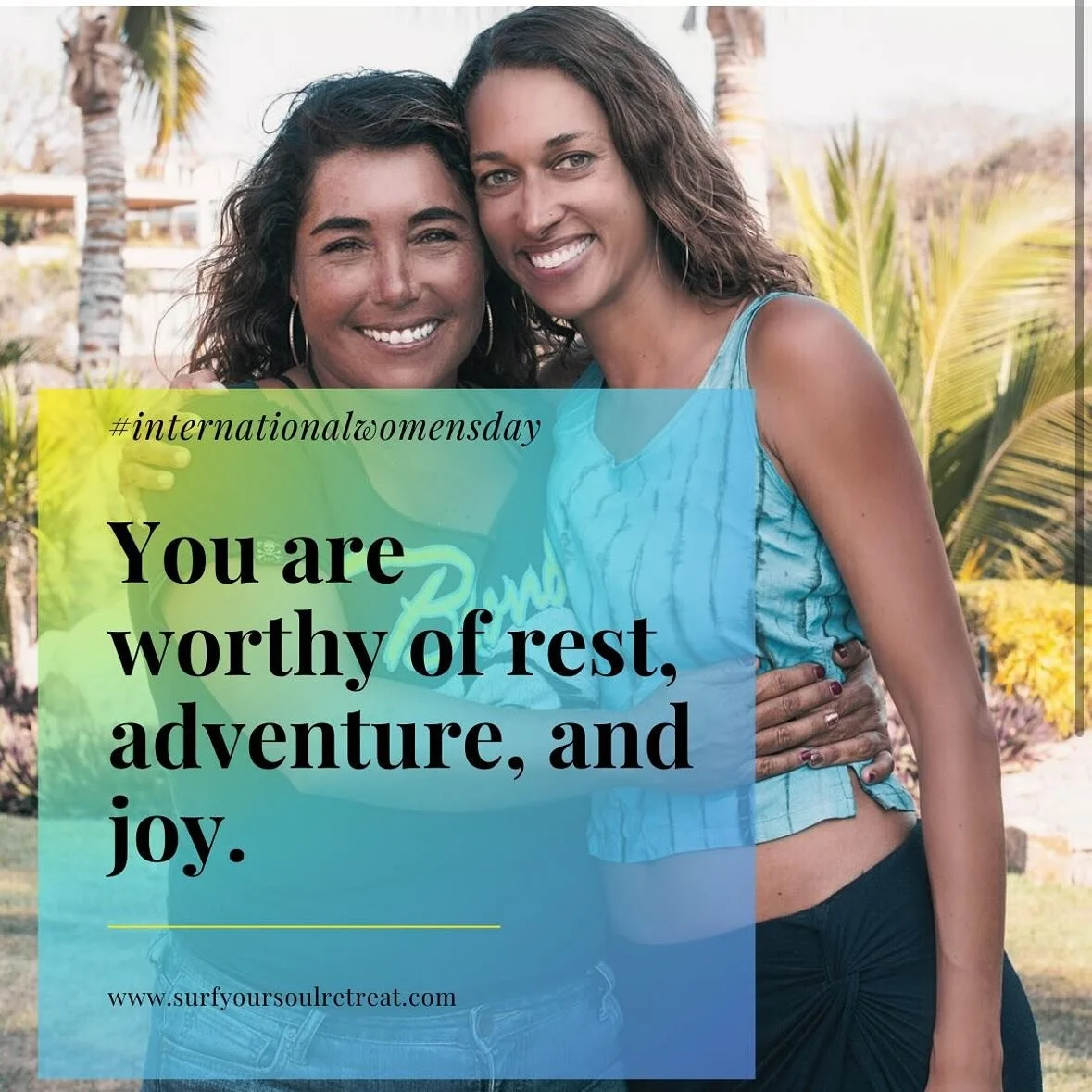 🌊 Every day is Women&rsquo;s Day when we choose 𝗼𝘂𝗿𝘀𝗲𝗹𝘃𝗲𝘀.

International Women&rsquo;s Day isn&rsquo;t just about celebrating how far we&rsquo;ve come&mdash;it&rsquo;s about reclaiming what we often put last: ourselves.

Too many incredibl