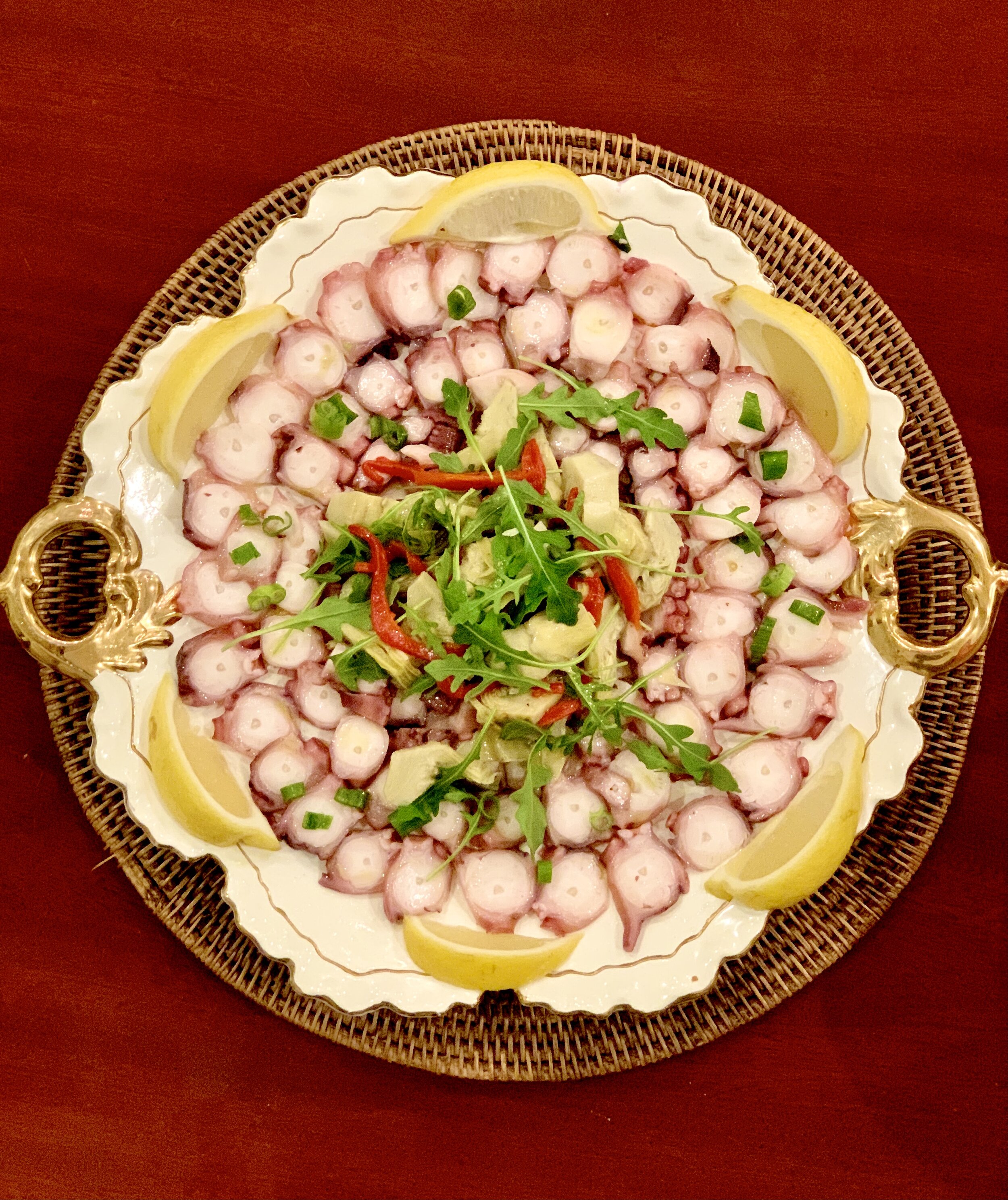 Grilled Octopus Italian Style With