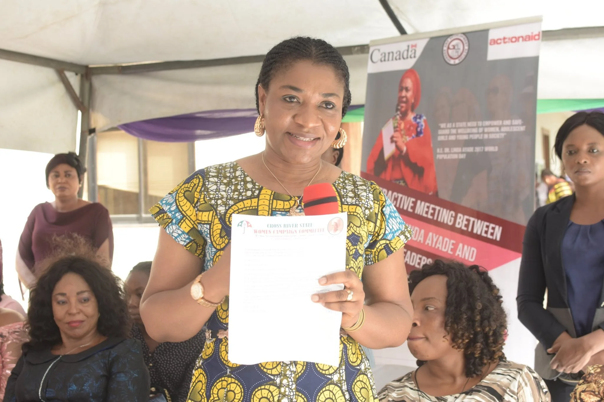 Interactive Session First Lady of Cross River State Dr. Linda Ayade 