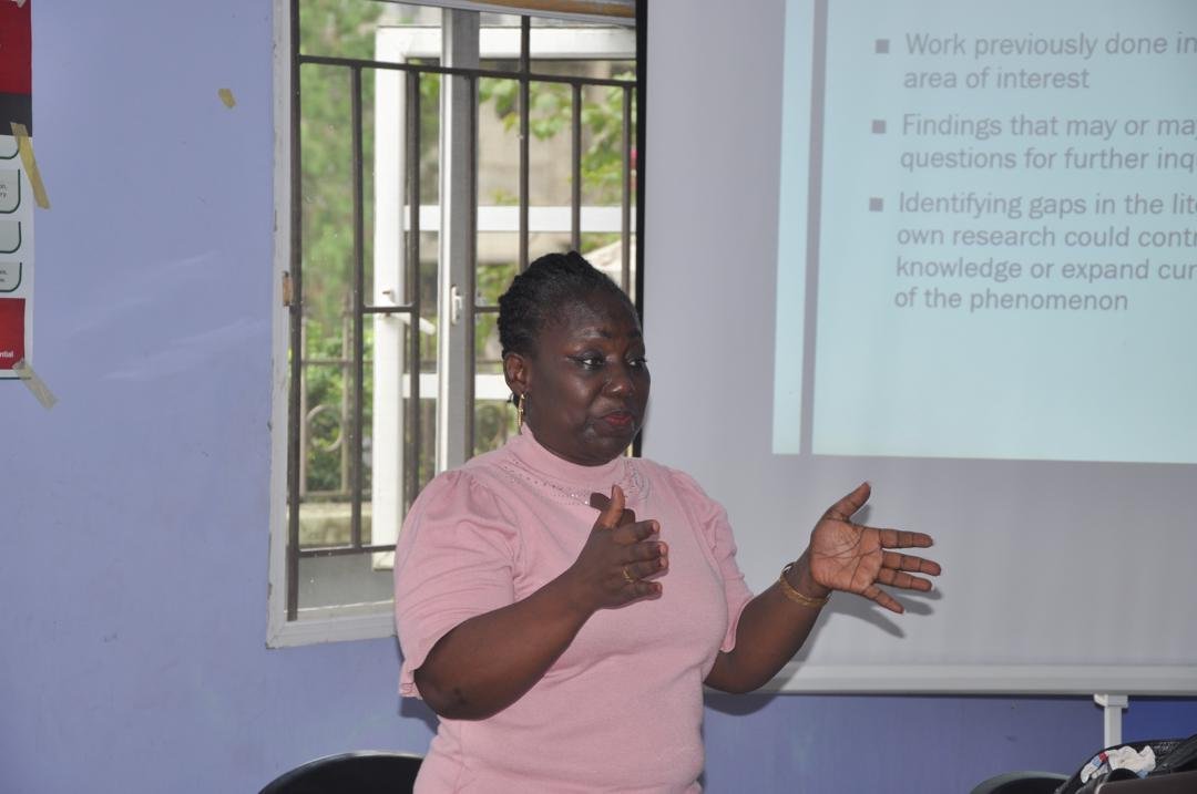 Dr. Antor Ndep of the Department of Public Health, UNICAL, the lead facilitator and research consultant