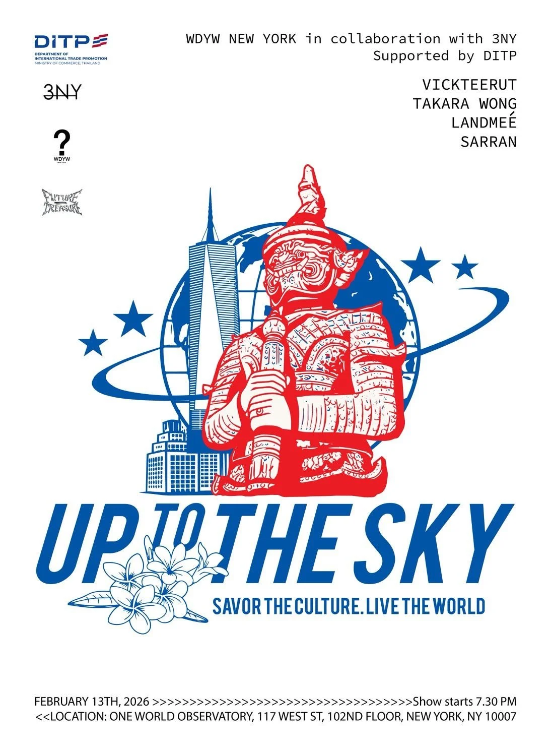 Up to the Sky: Thai Fashion Will Ascend Above Manhattan