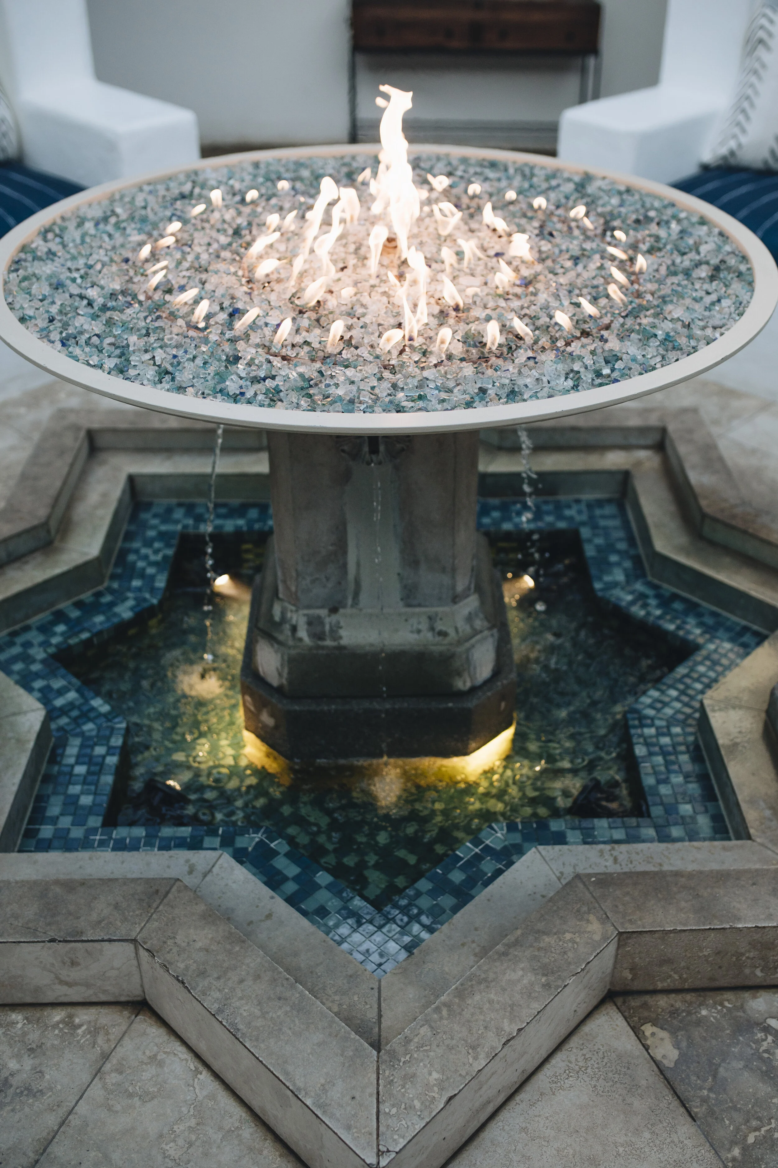 outdoor fountain