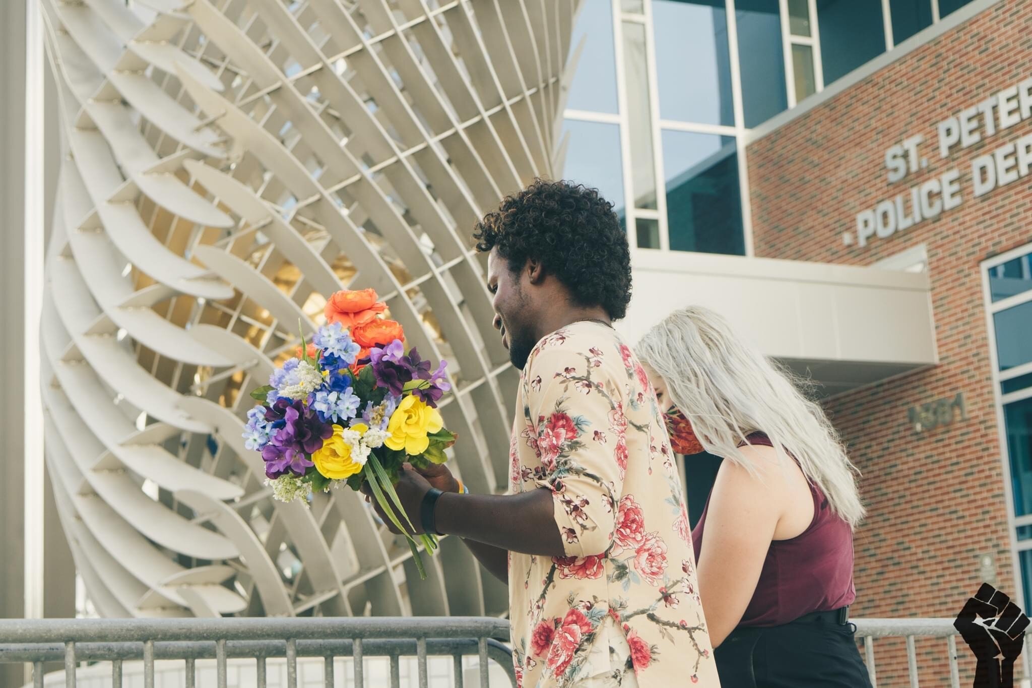 Protest Flower Arrangements