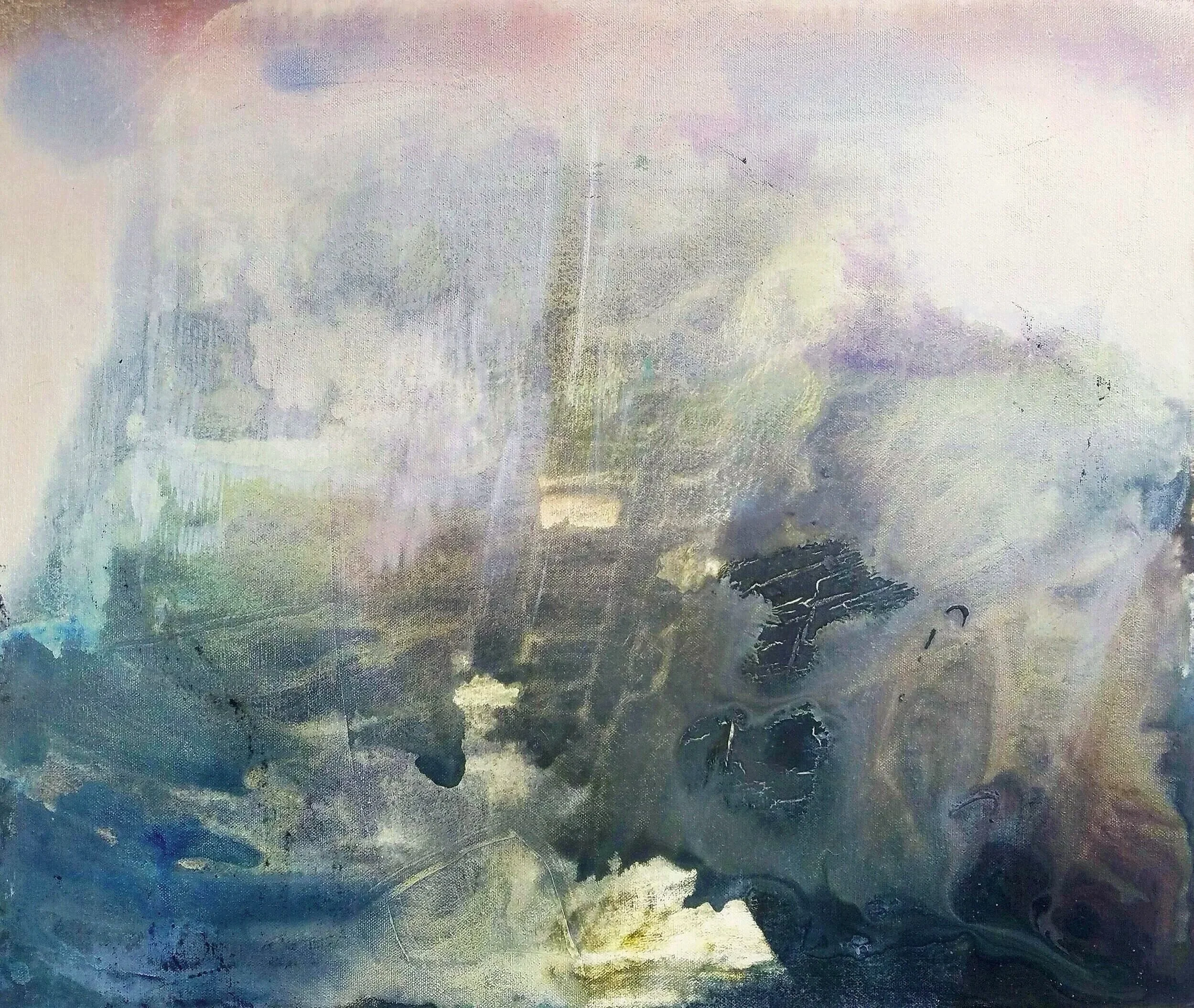 Brundisium, 2017, oil on canvas, 20 x 23.5 inches